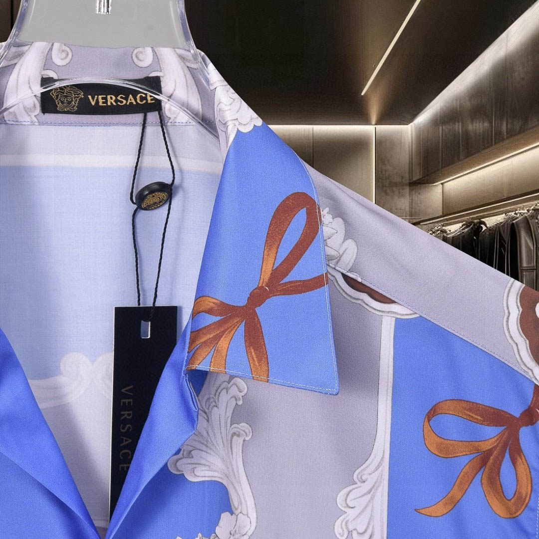 Versace Cameo Silk Shirt - DesignerGu