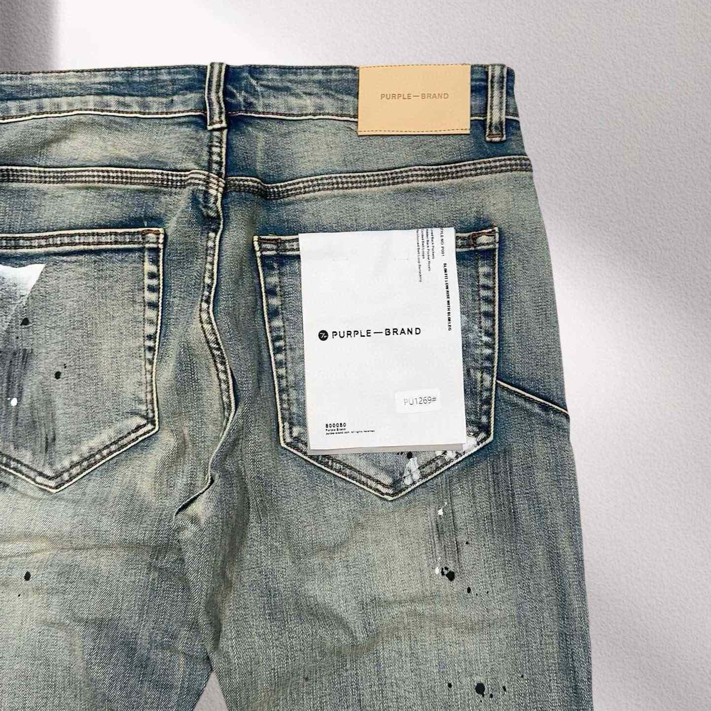 Purple-Brand Jeans 1269 - DesignerGu