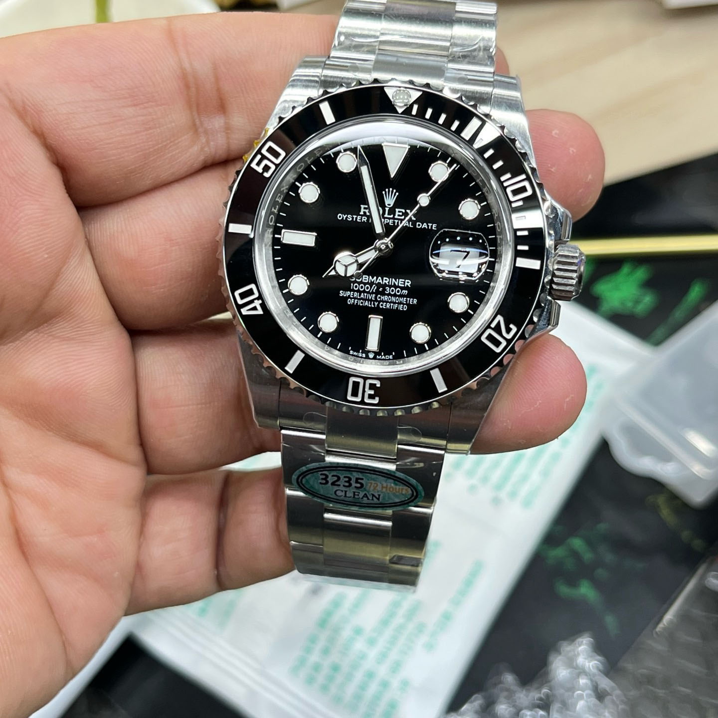 Rolex Submariner Date Watch  41mm - DesignerGu