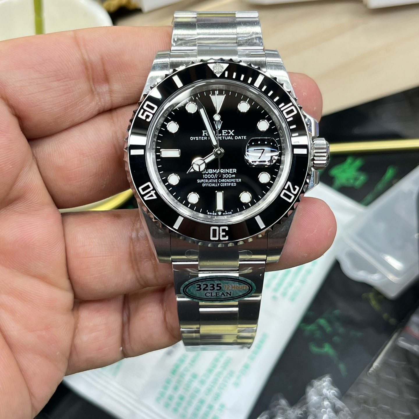 Rolex Submariner Date Watch  41mm - DesignerGu