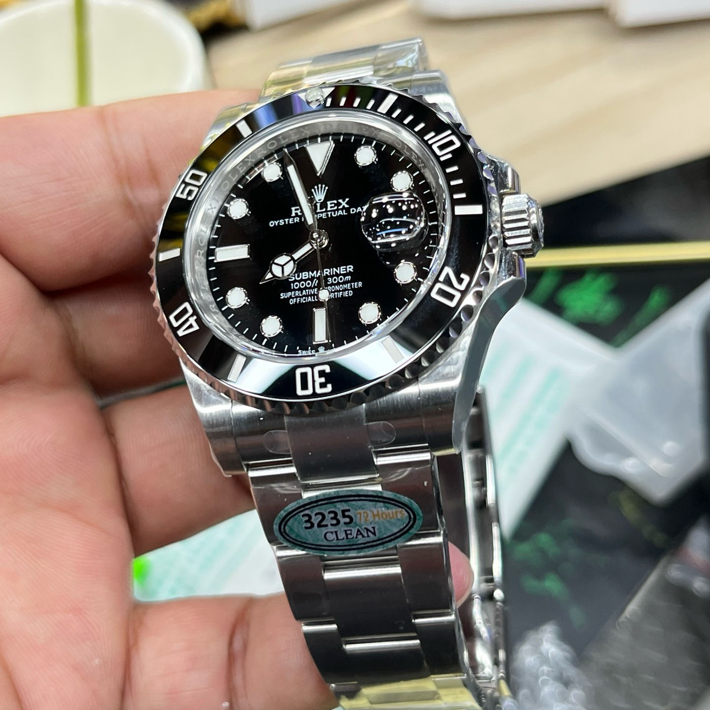 Rolex Submariner Date Watch  41mm - DesignerGu