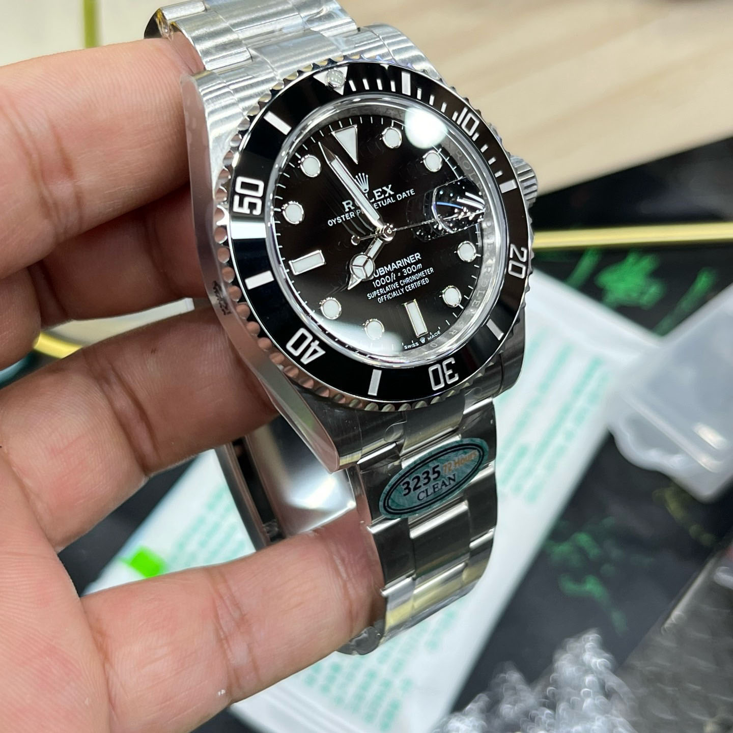 Rolex Submariner Date Watch  41mm - DesignerGu