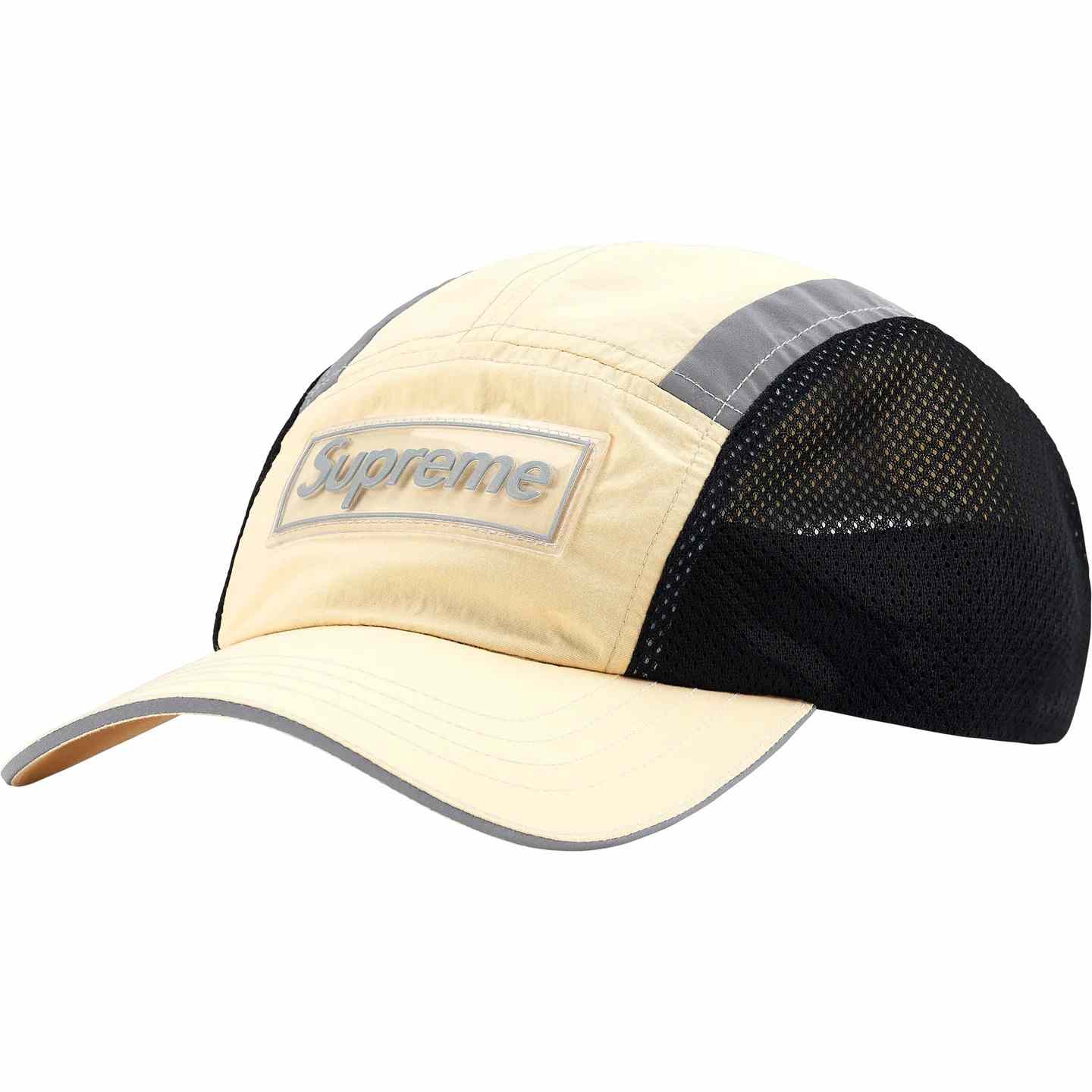 Supreme Side Mesh Camp Cap 'Coral' - DesignerGu
