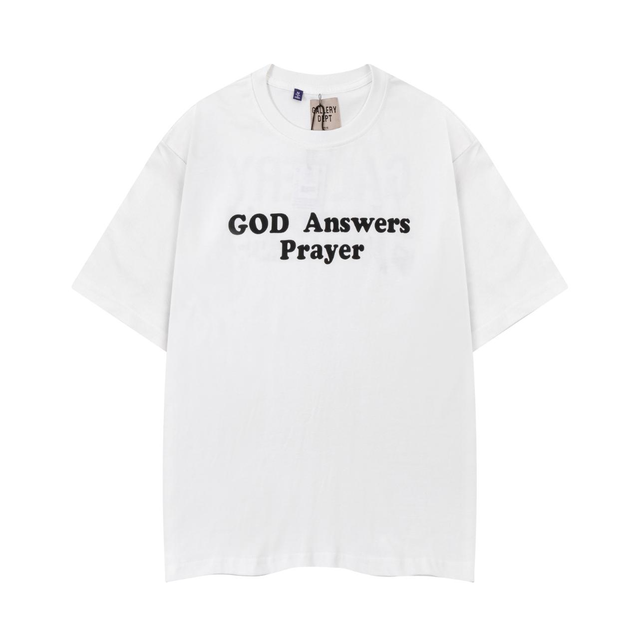 Gallery Dept. God Answers Prayer Tee - DesignerGu