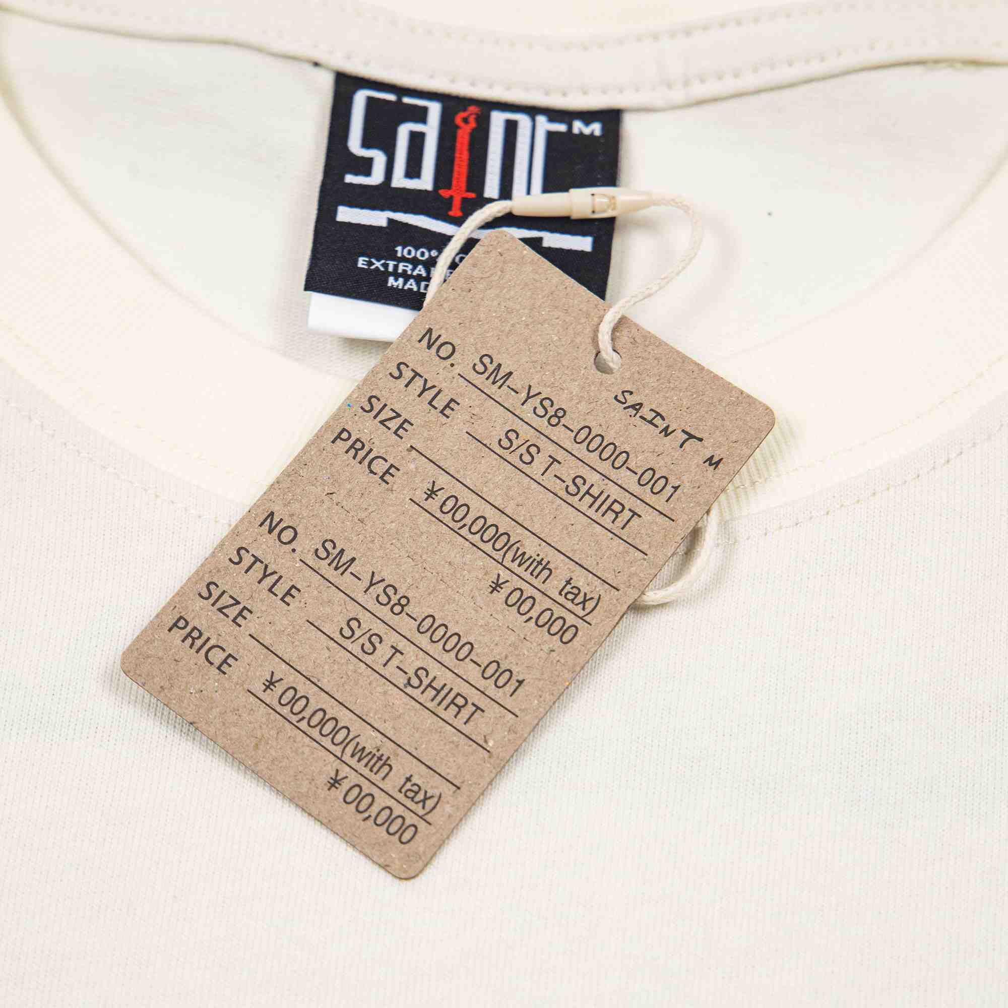 Saint Michael  Saint Short-Sleeve Tee 'White' - DesignerGu