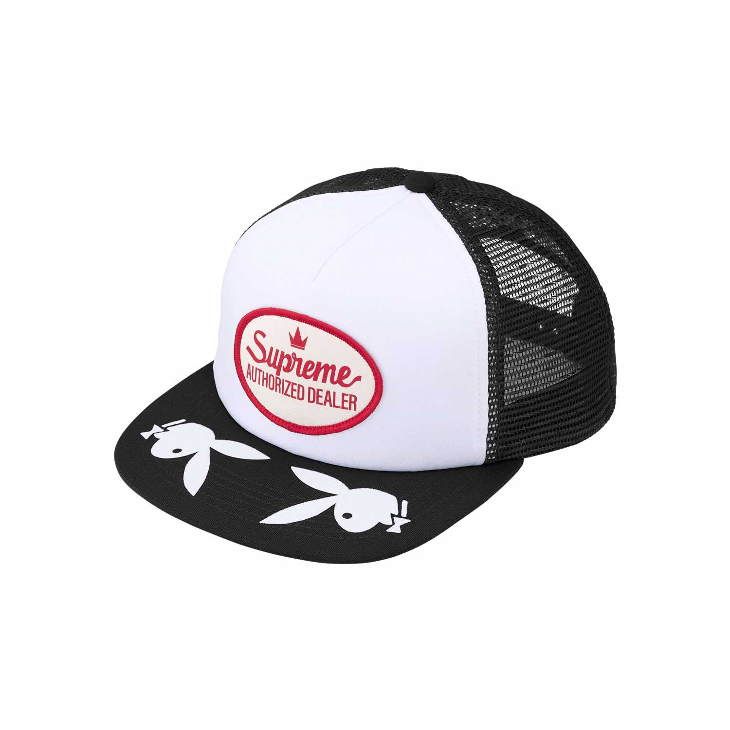 Supreme x Playboy Mesh Back 5-Panel 'Black' - DesignerGu