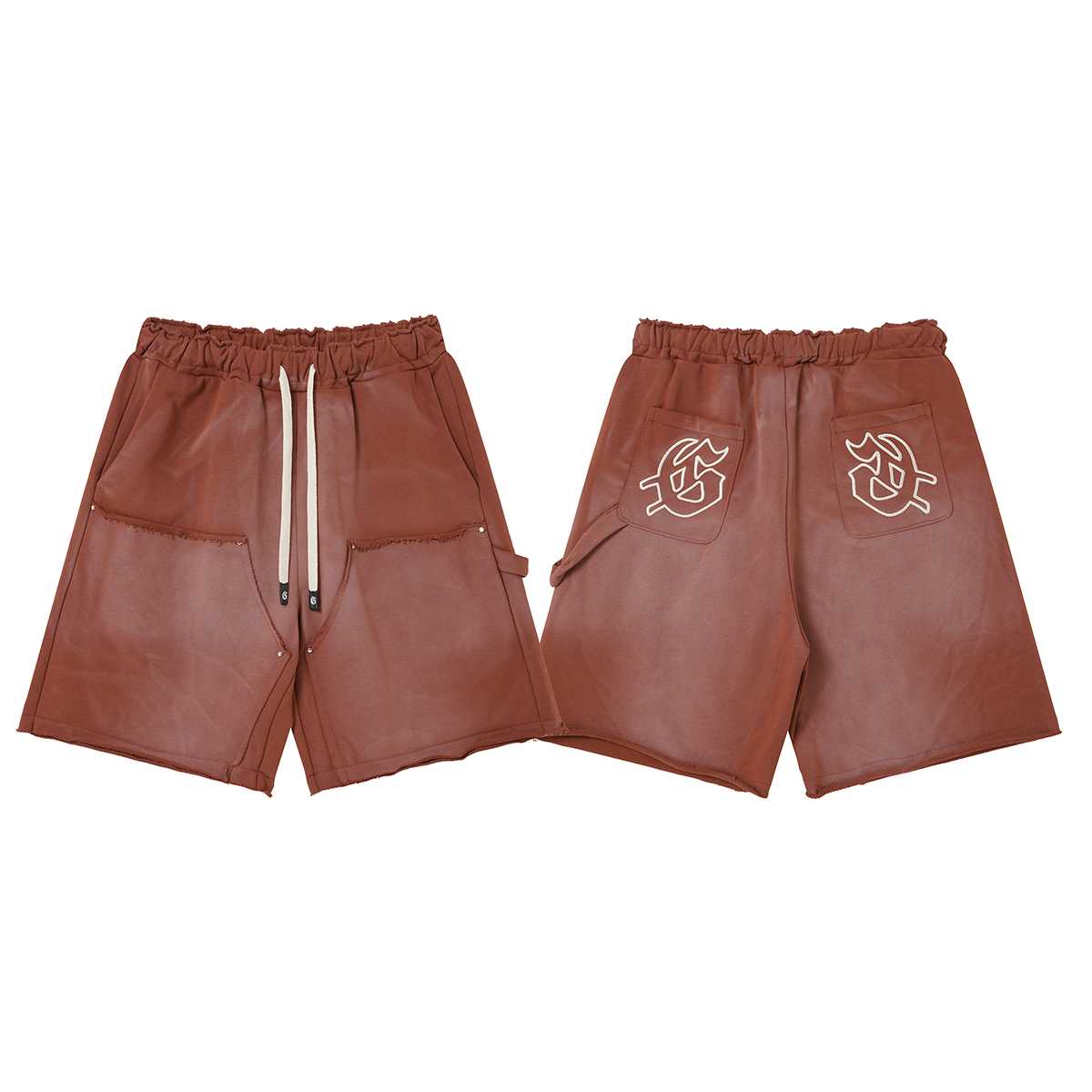 Godspeed Distressed Carpenter Shorts - DesignerGu
