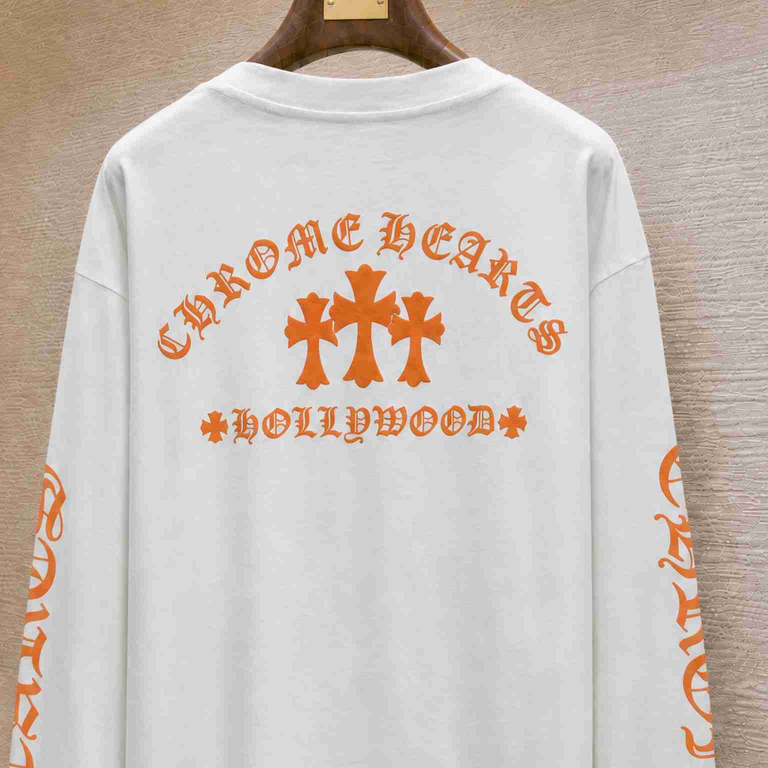 Chrome Hearts Hollywood Long Sleeve T-Shirt - DesignerGu