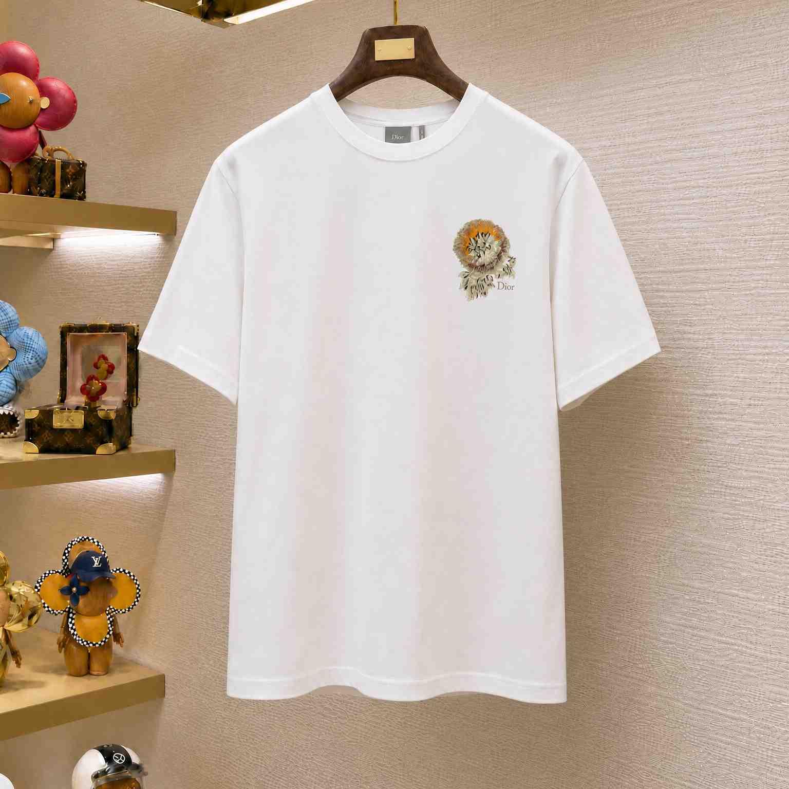 Dior Byzance T-Shirt, Relaxed Fit - DesignerGu