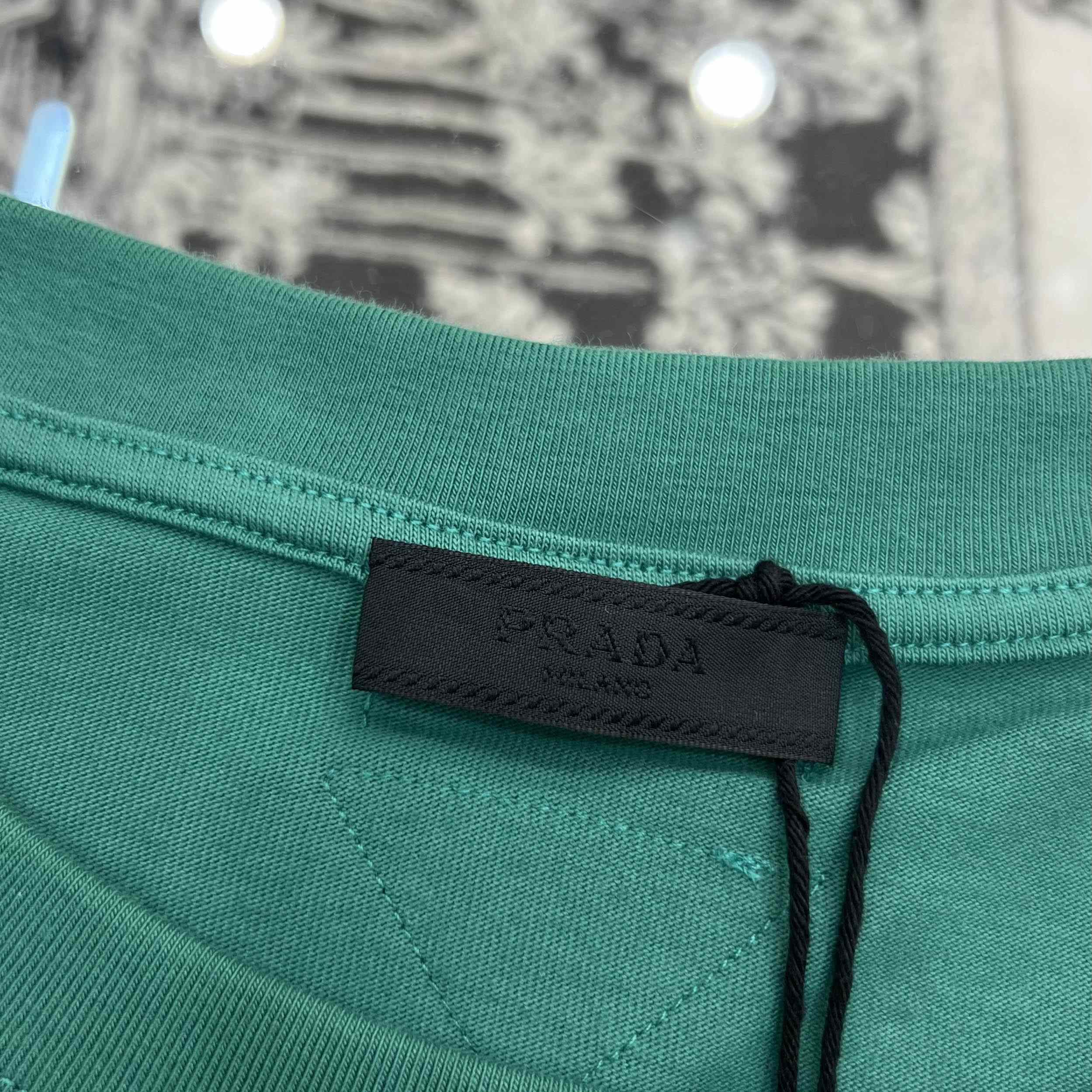Prada Cotton Jersey T-Shirts - DesignerGu