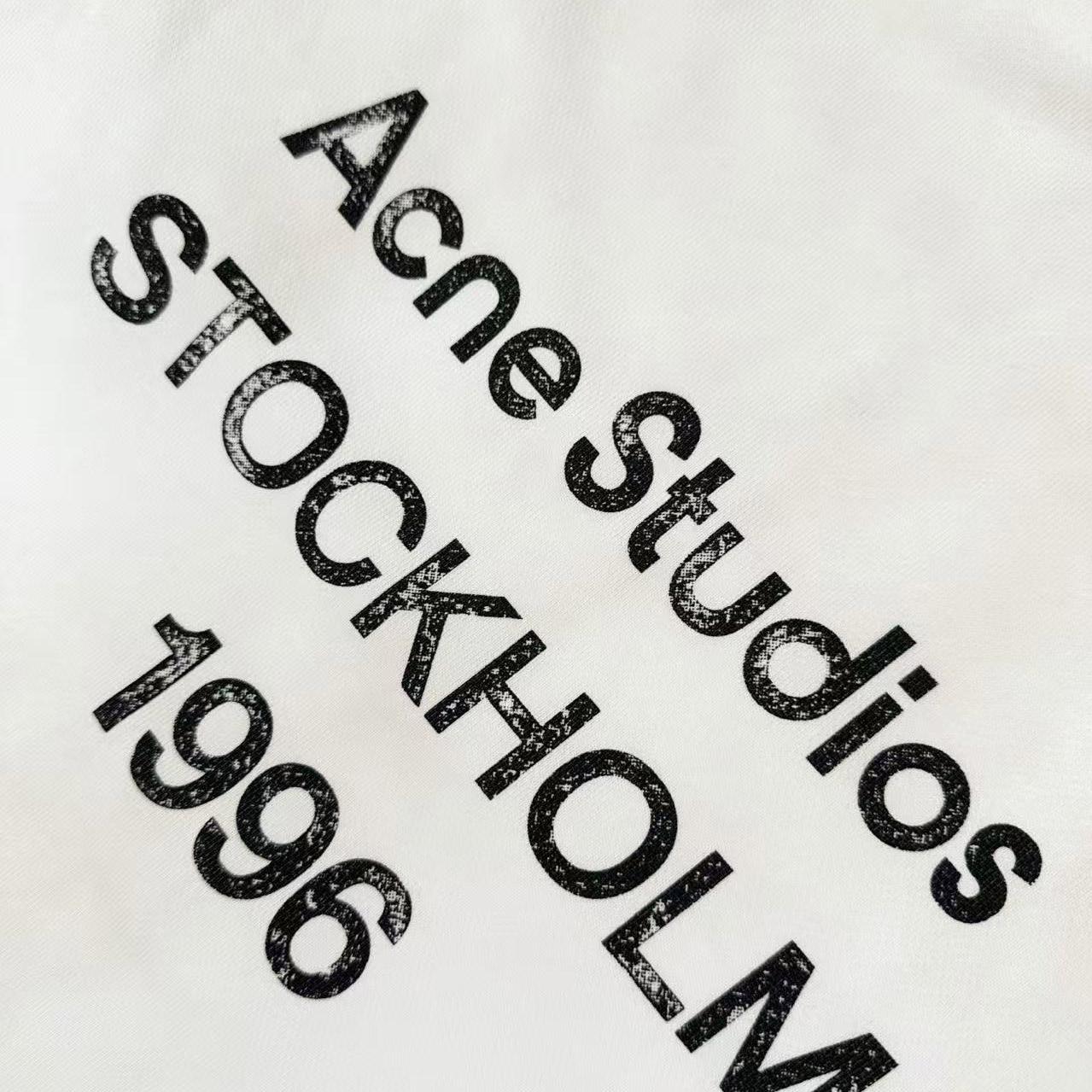 Acne Studios Fleece Logo Hoodie - DesignerGu