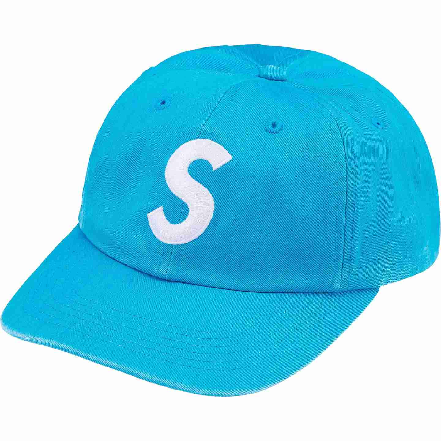 Supreme Pigment Coated S Logo 6 Panel 'Dark Green' - DesignerGu