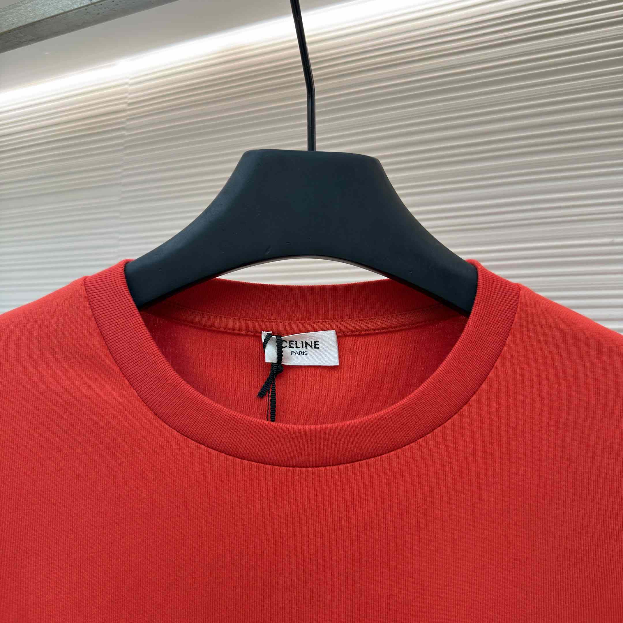 Celine T-shirt IN Cotton Jersey - DesignerGu