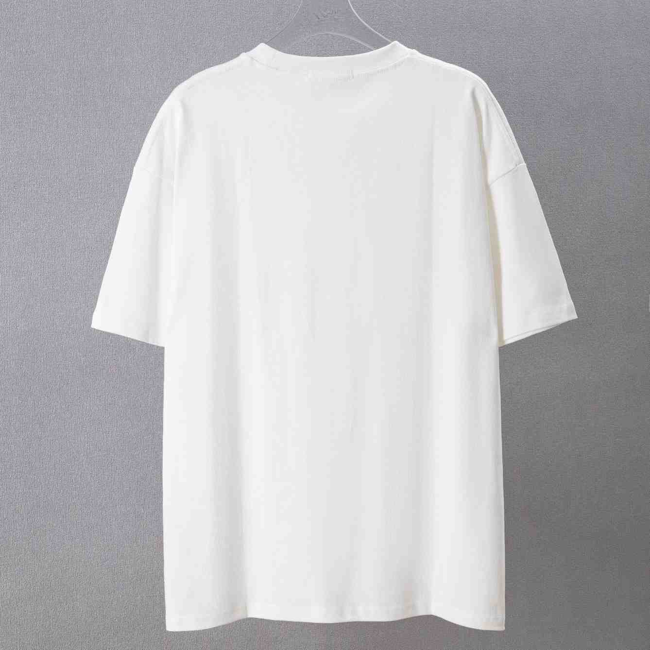 Chrome Hearts Embroidered Round Neck Short Sleeve Shirt 'White' - DesignerGu