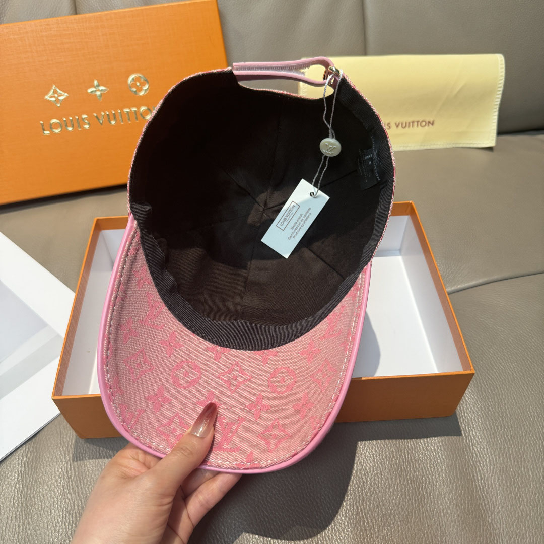 Louis Vuitton Denim Cap - DesignerGu
