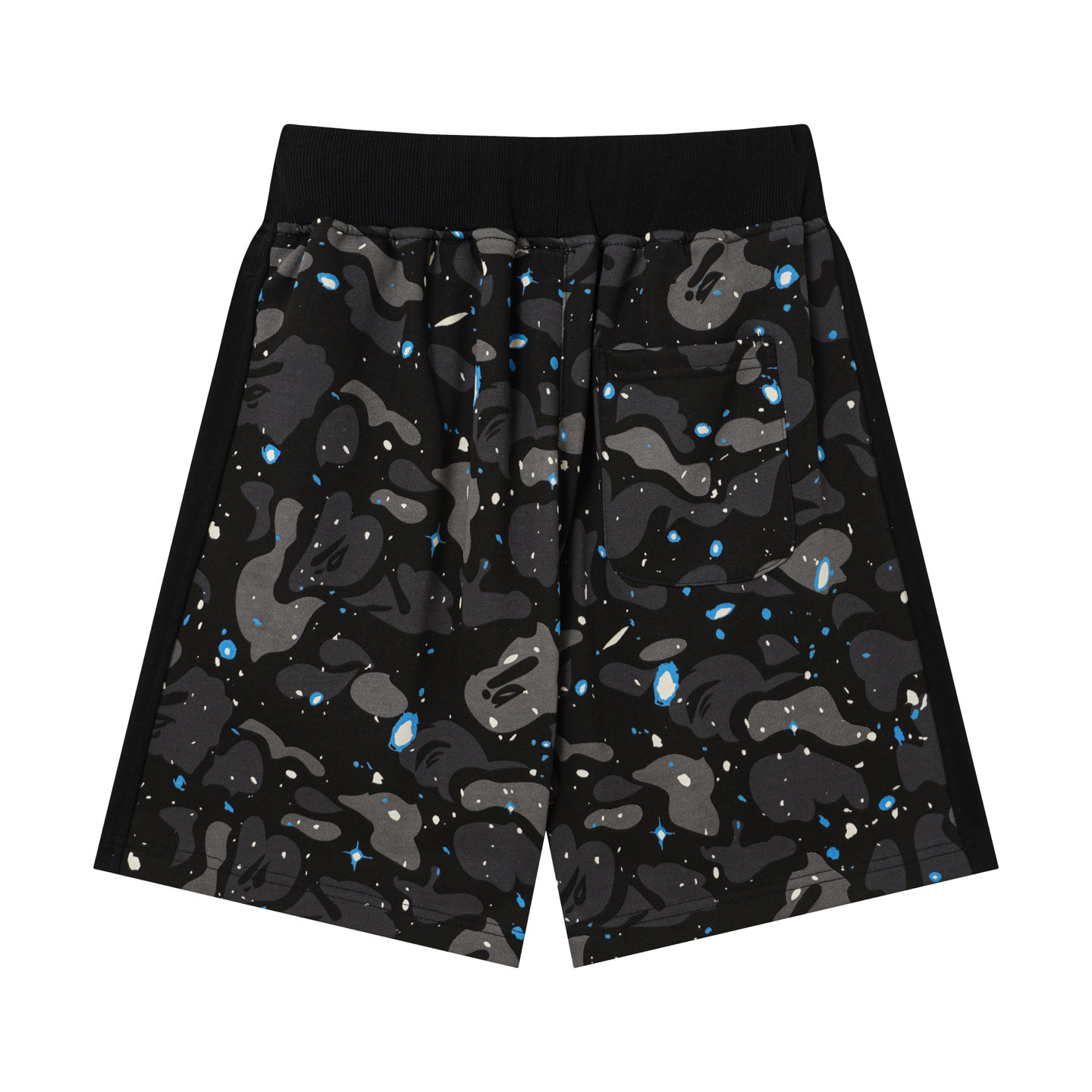 Bape Space Camo Shark Sweat Shorts  - DesignerGu
