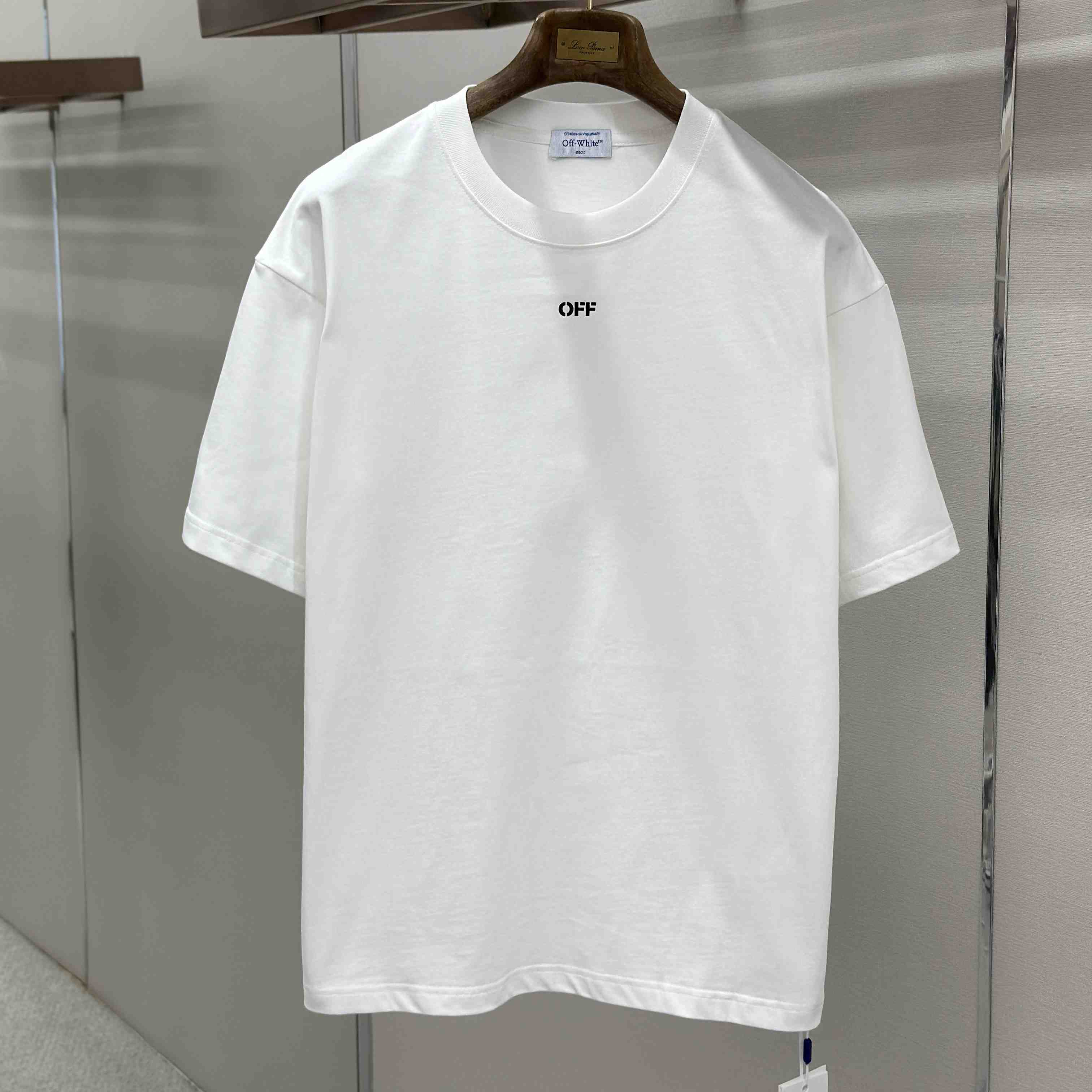Off-White Art Print Twill T-Shirt - DesignerGu