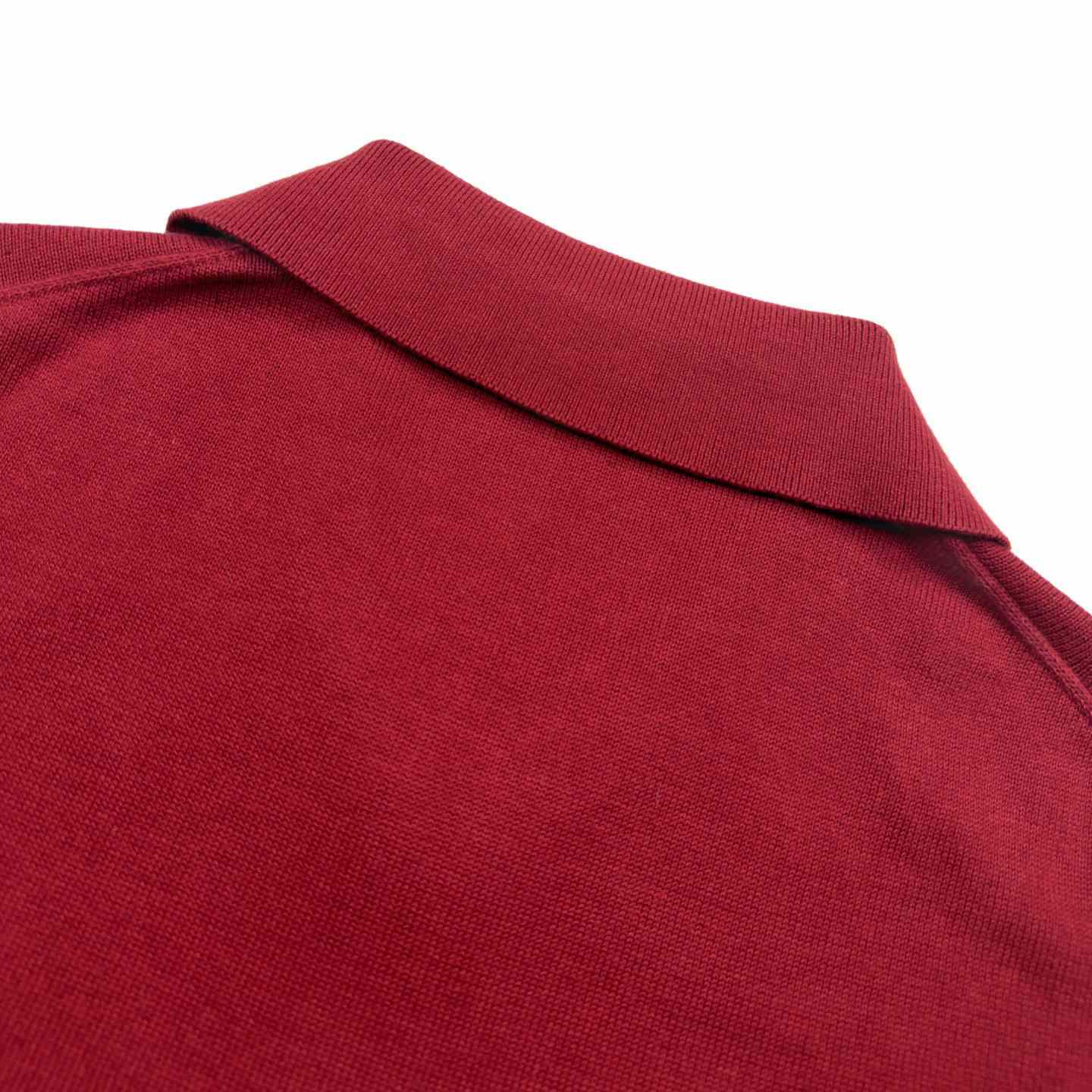 Prada Superfine Wool Polo Shirt - DesignerGu