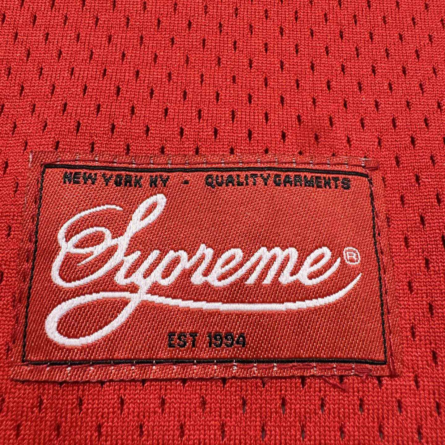 Supreme x Spitfire Jersey 'Red' - DesignerGu