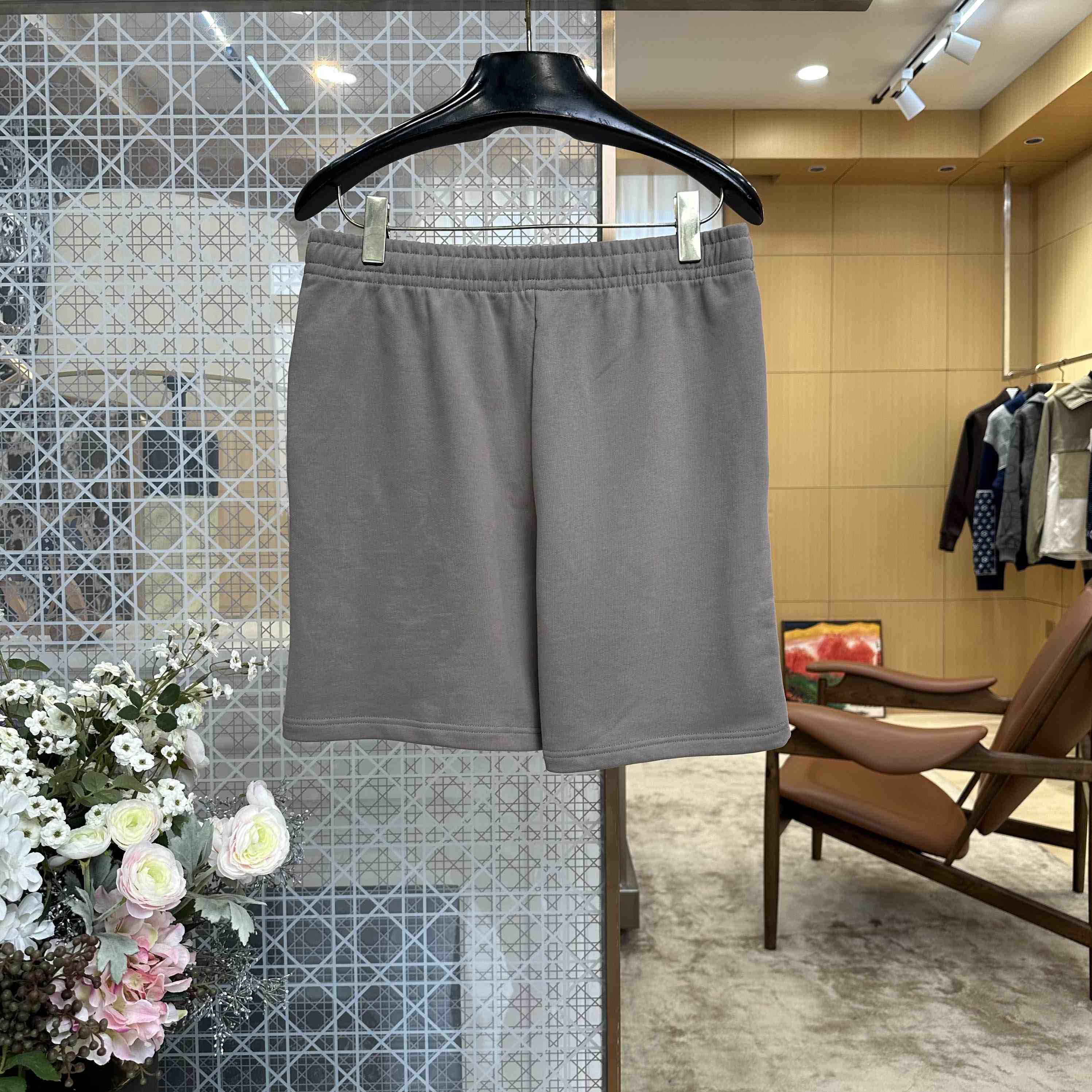 Acne Studios Fleece Shorts With Logo - DesignerGu