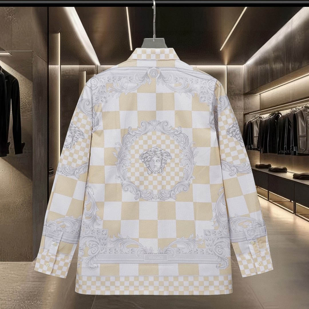 Versace Medusa Contrasto Shirt - DesignerGu