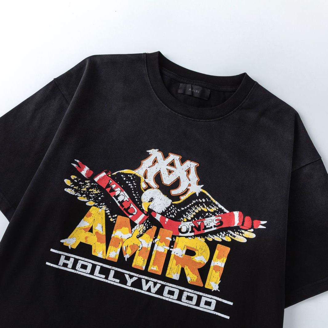 Amiri  MA Eagle Oversized Tee - DesignerGu