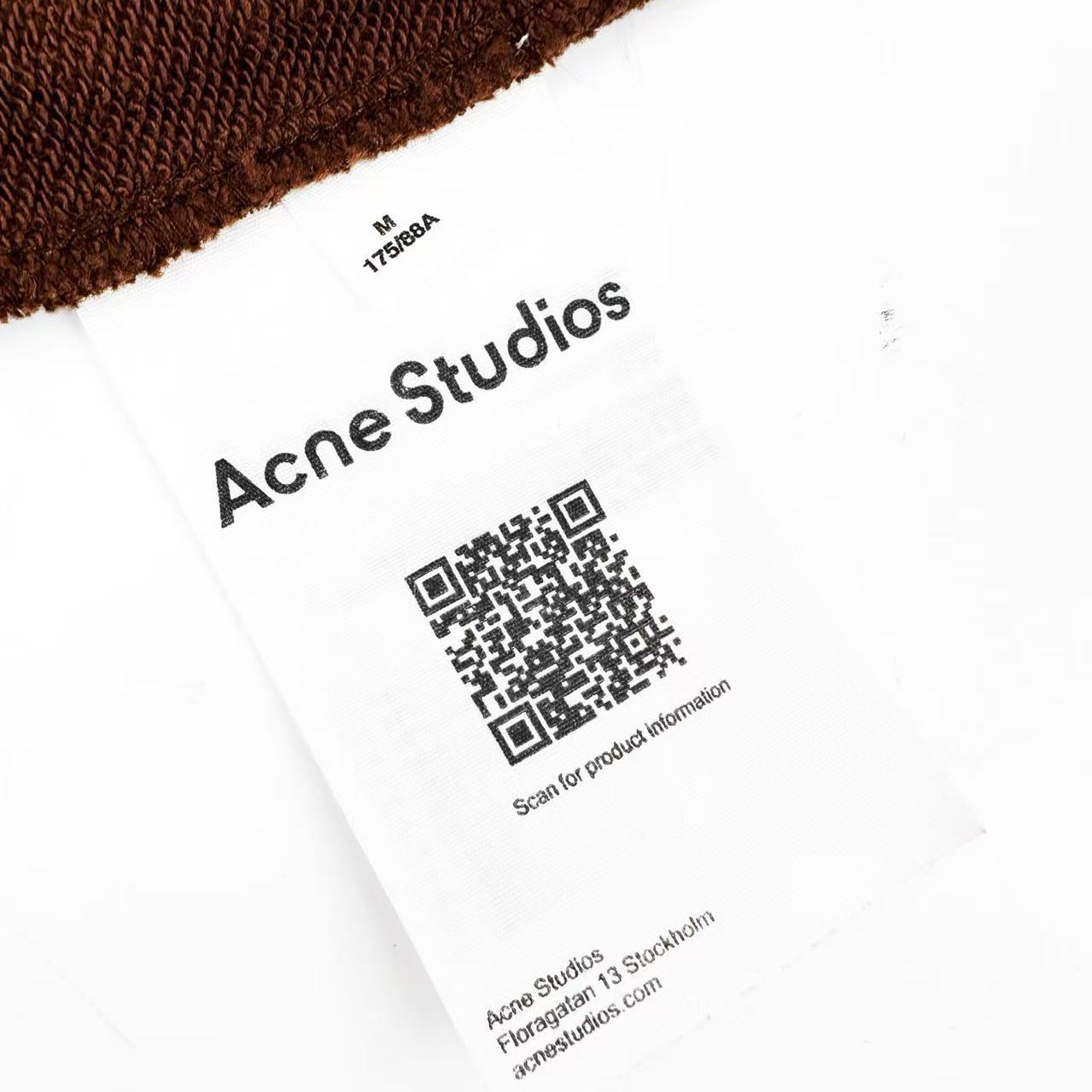 Acne Studios Fleece Logo Hoodie - DesignerGu