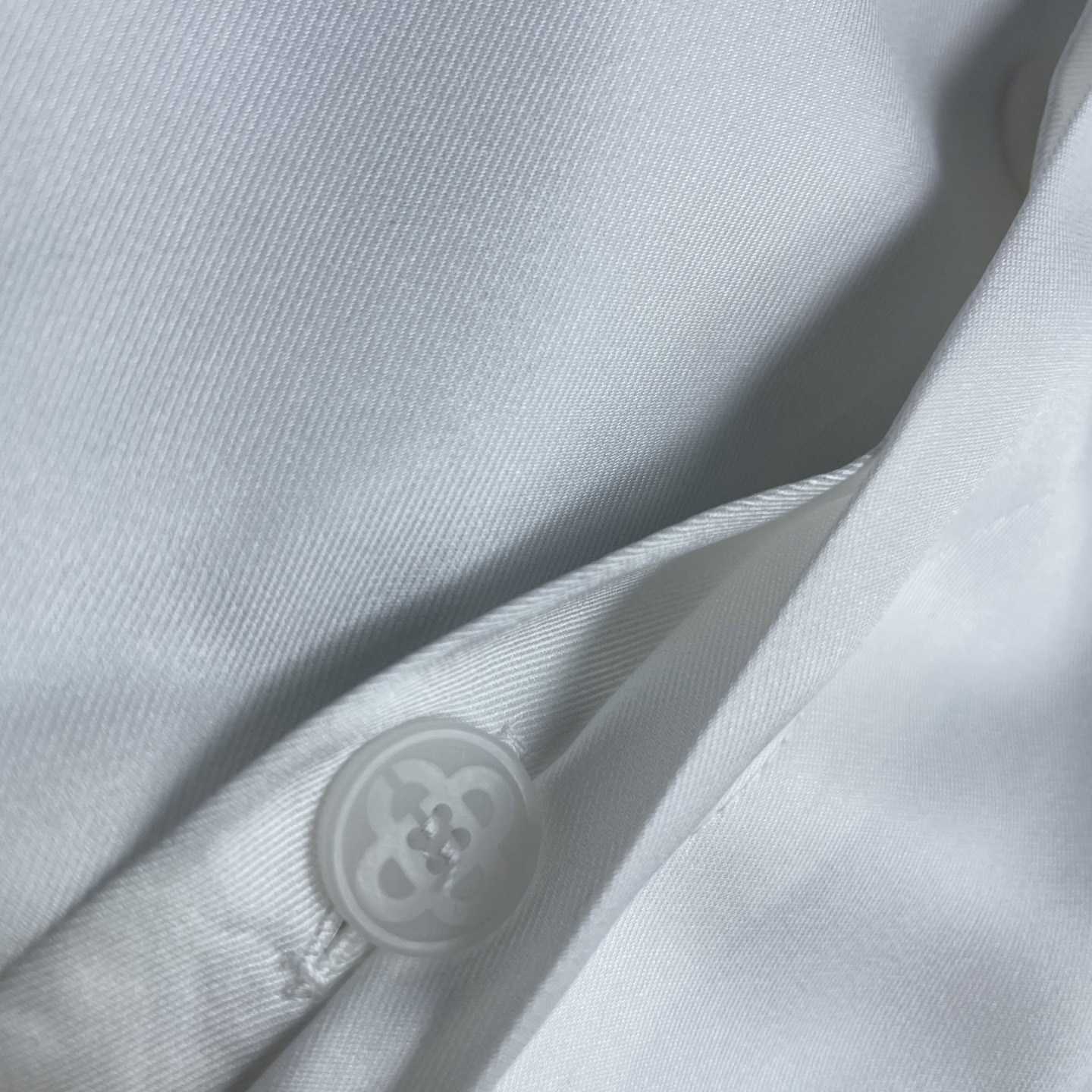 Casablanca White Tennis Landscape Short Sleeve Silk Shirt CA3588 - DesignerGu