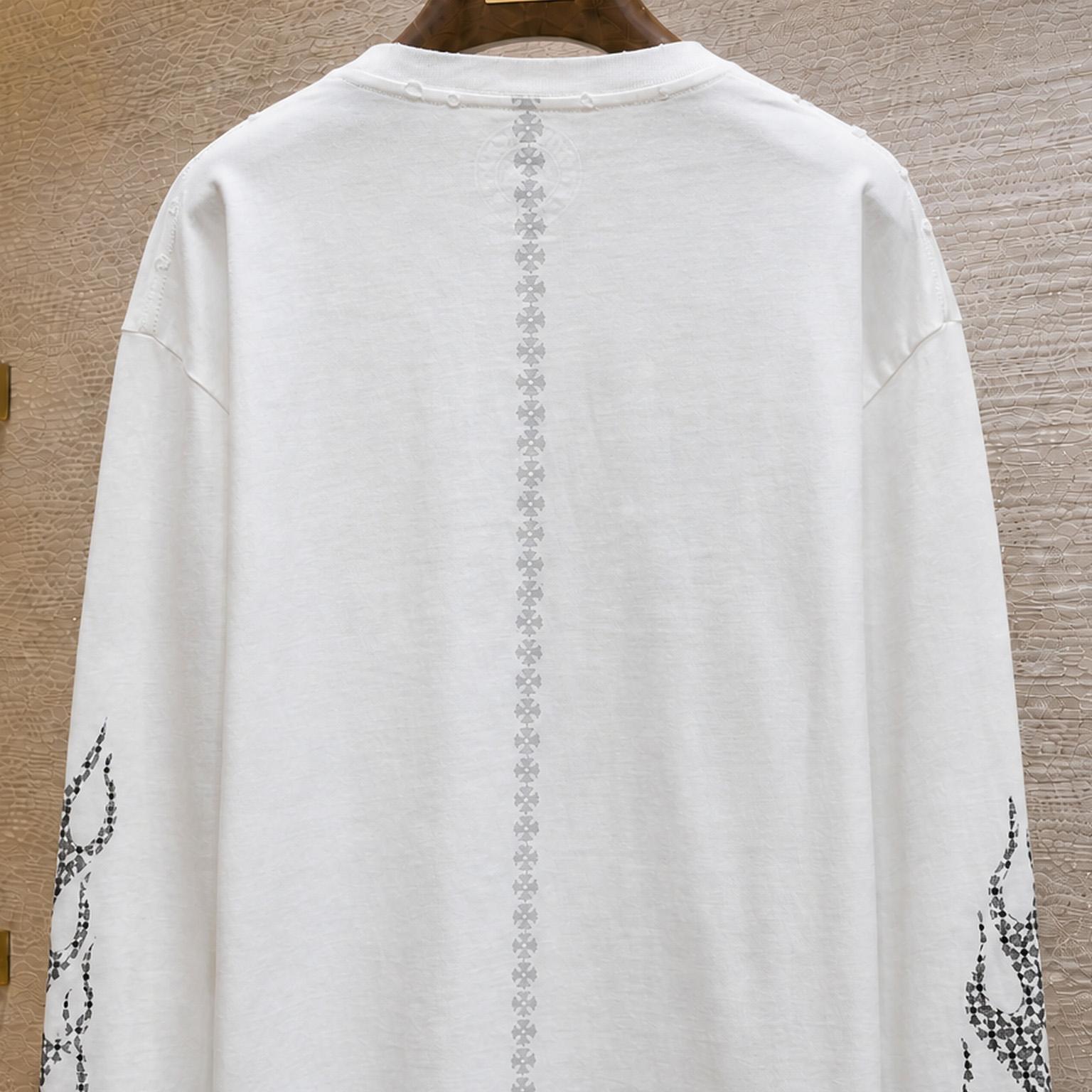 Chrome Hearts Flame Sleeve Long Sleeve  - DesignerGu