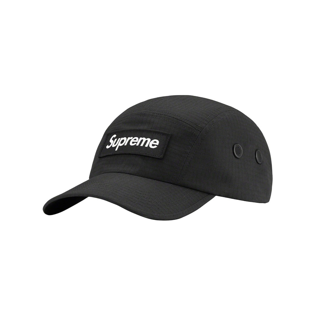 Supreme x Ventile Camp Cap 'Black' - DesignerGu