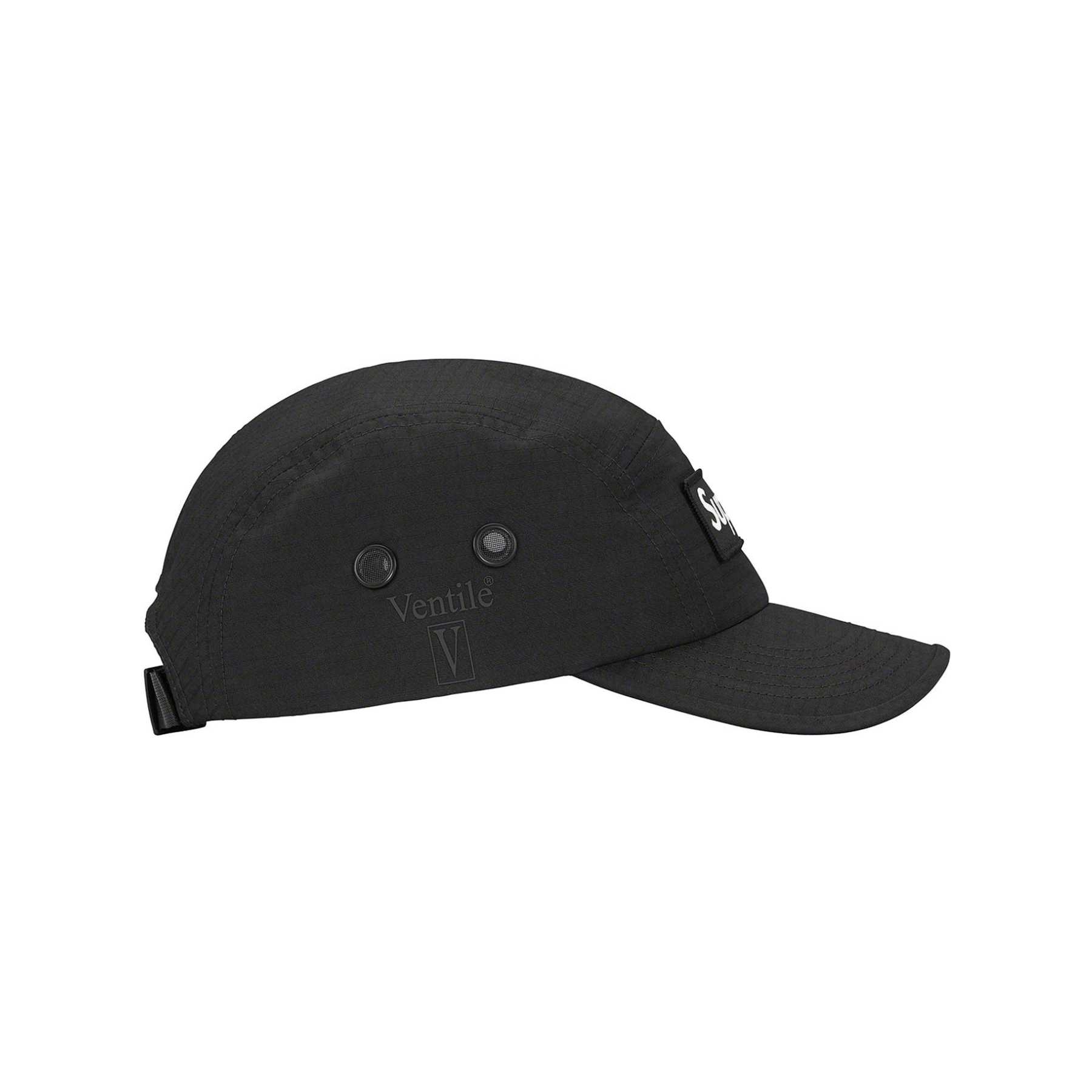 Supreme x Ventile Camp Cap 'Black' - DesignerGu