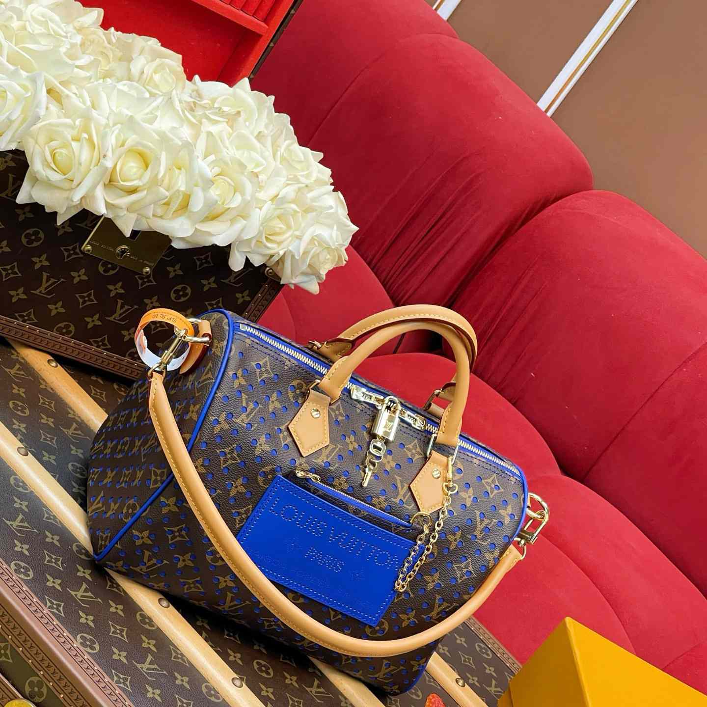 Louis Vuitton Speedy Soft 30 M29143 - DesignerGu