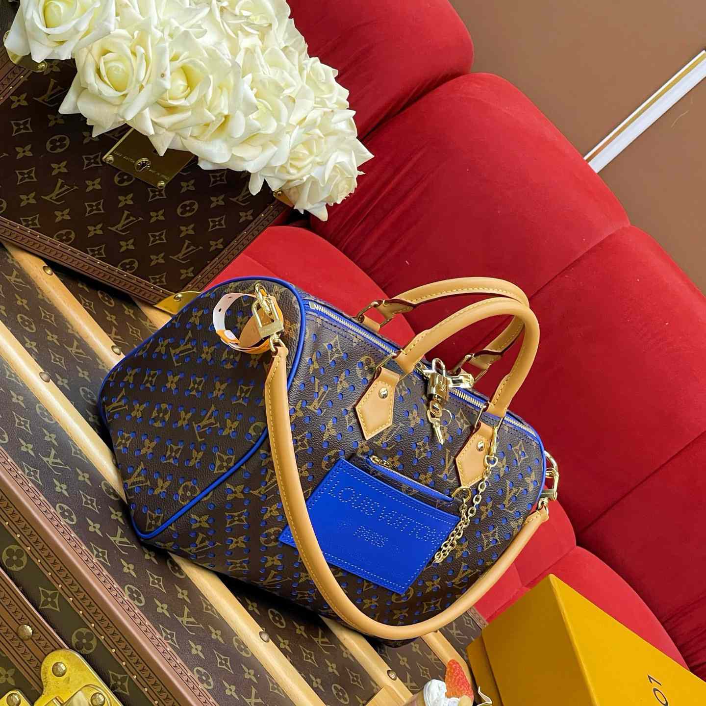 Louis Vuitton Speedy Soft 30 M29143 - DesignerGu