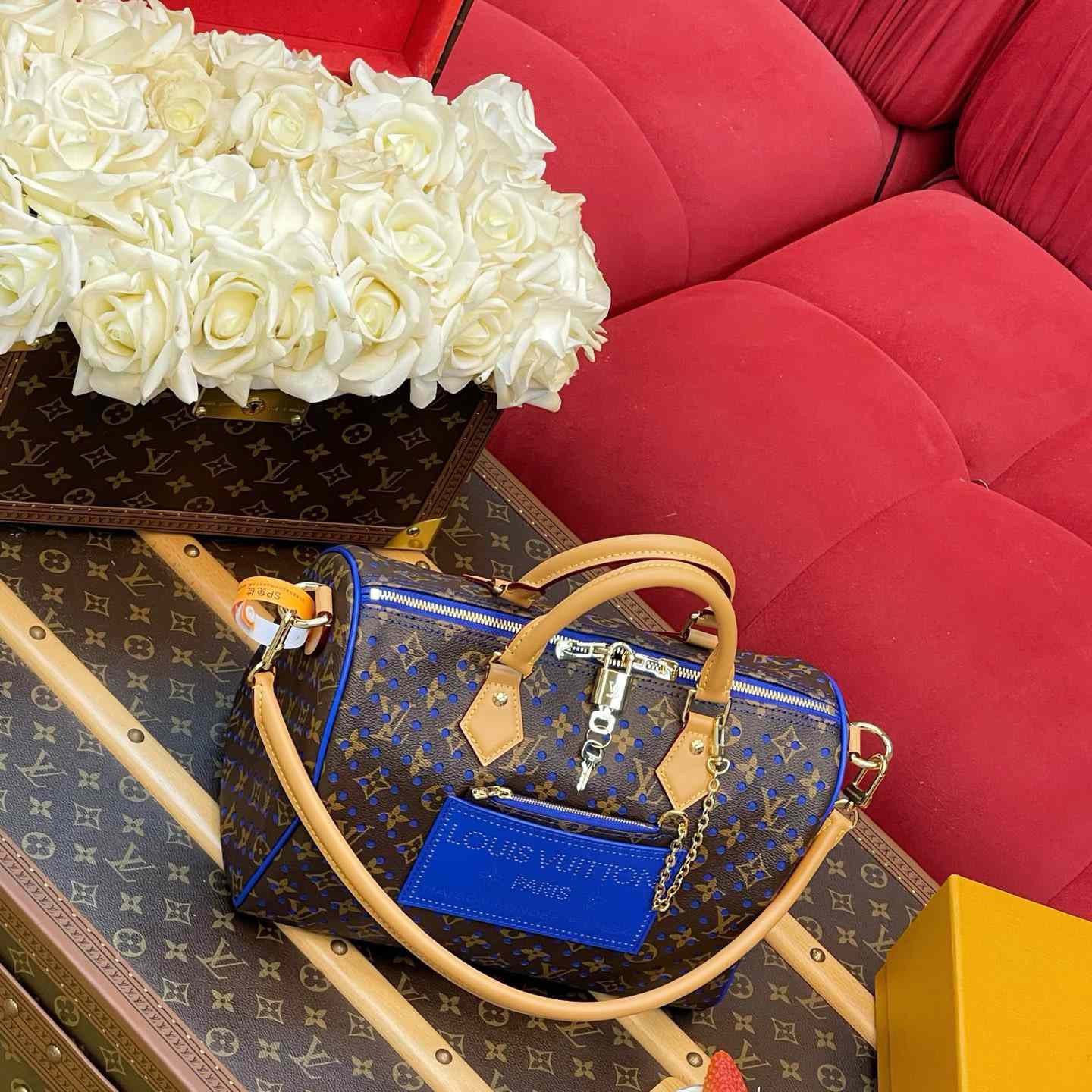 Louis Vuitton Speedy Soft 30 M29143 - DesignerGu