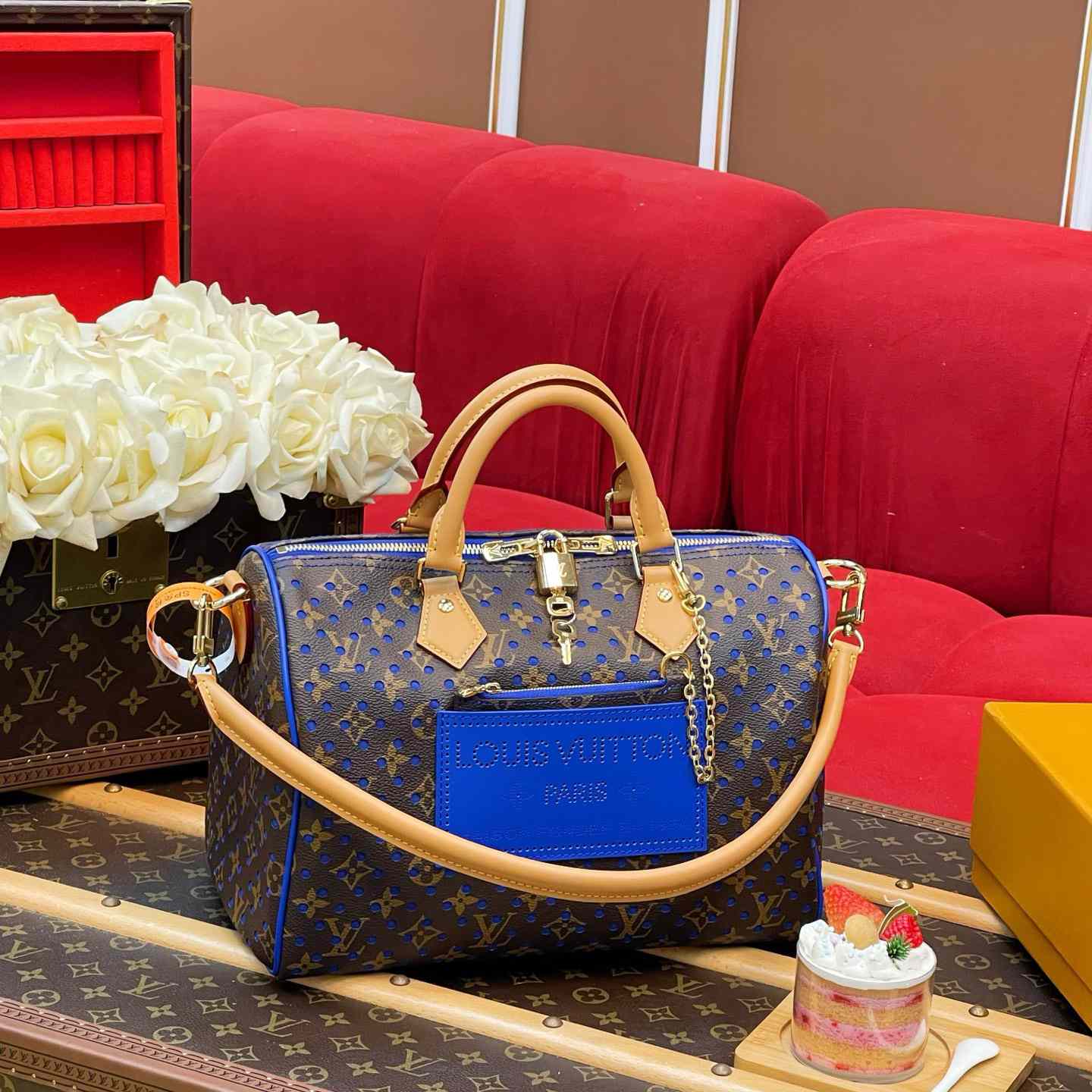 Louis Vuitton Speedy Soft 30 M29143 - DesignerGu