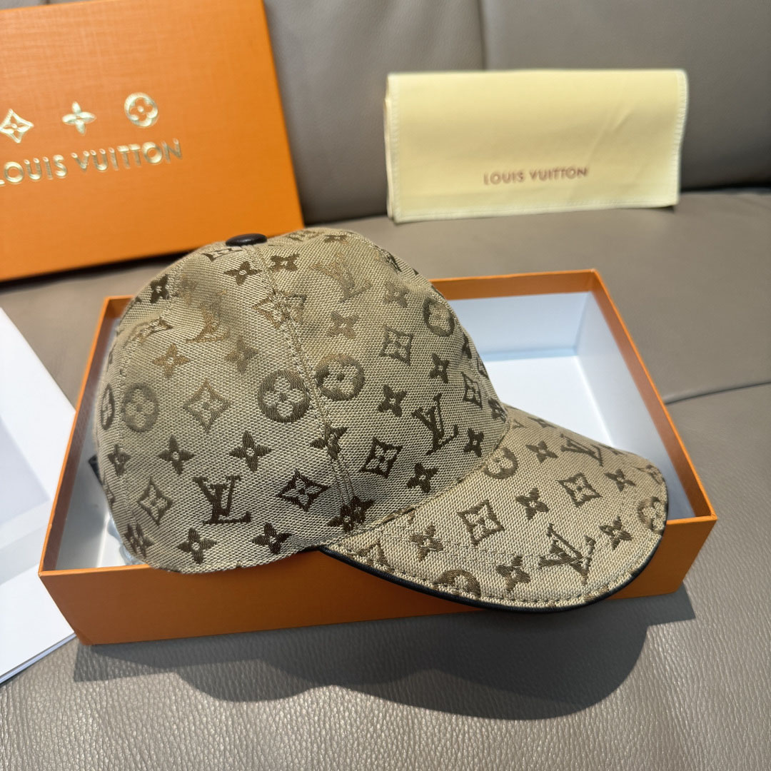 Louis Vuitton Denim Cap - DesignerGu