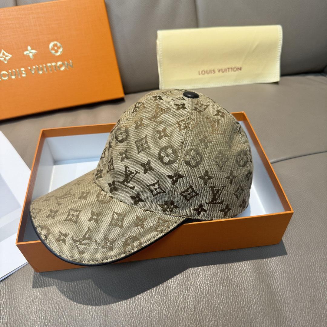 Louis Vuitton Denim Cap - DesignerGu