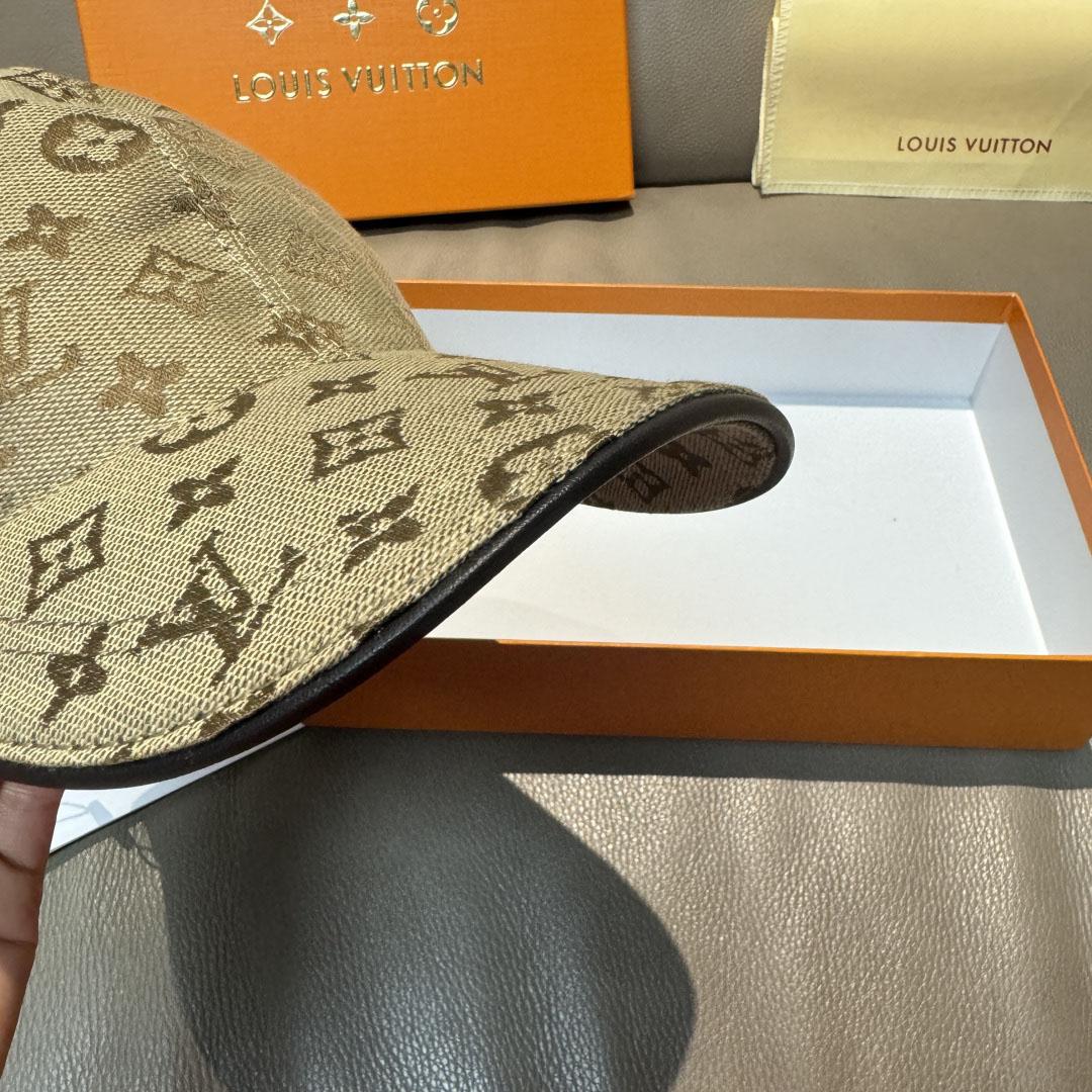 Louis Vuitton Denim Cap - DesignerGu