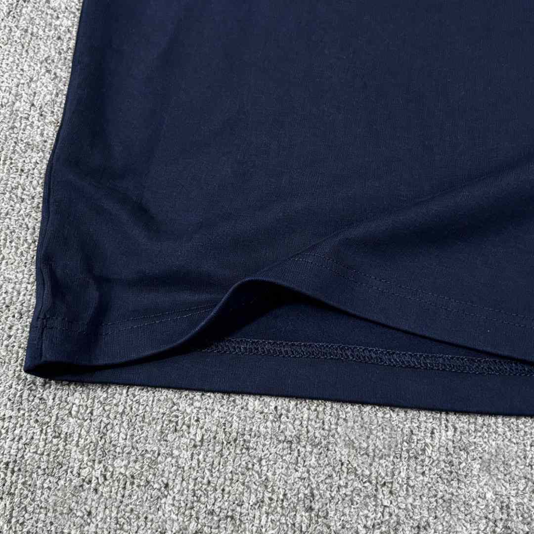Supreme Arabic Box Logo Tee 'Navy' - DesignerGu