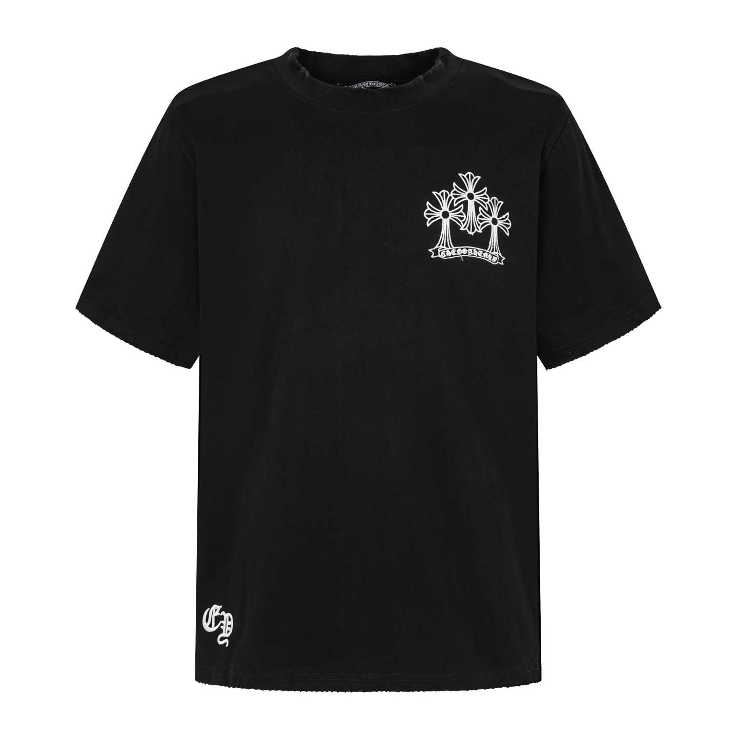 Chrome Hearts Cross T-Shirt 'Black' - DesignerGu