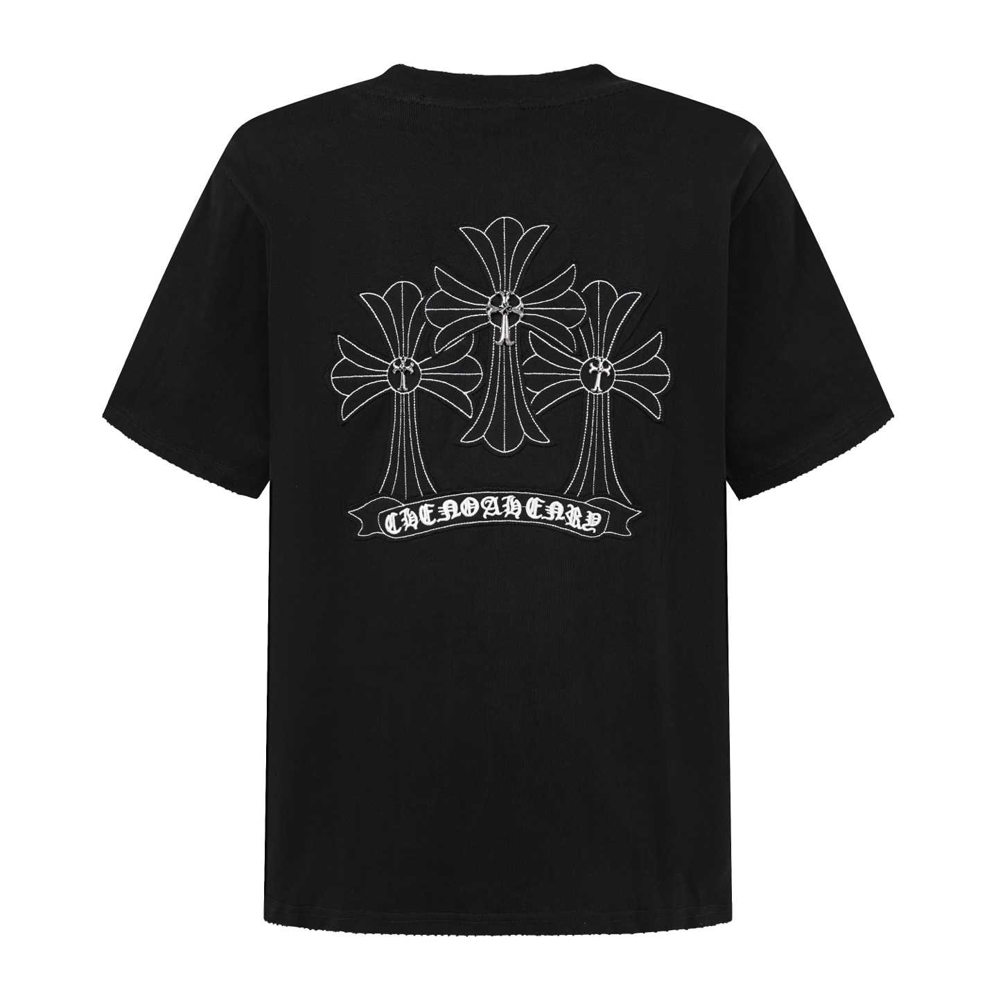 Chrome Hearts Cross T-Shirt 'Black' - DesignerGu