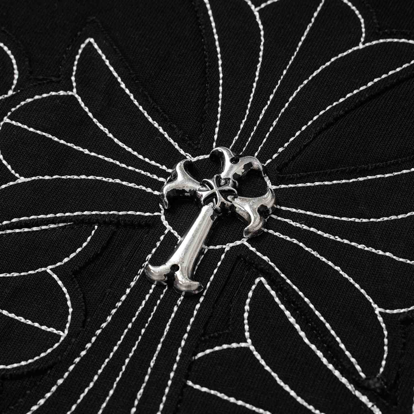 Chrome Hearts Cross T-Shirt 'Black' - DesignerGu