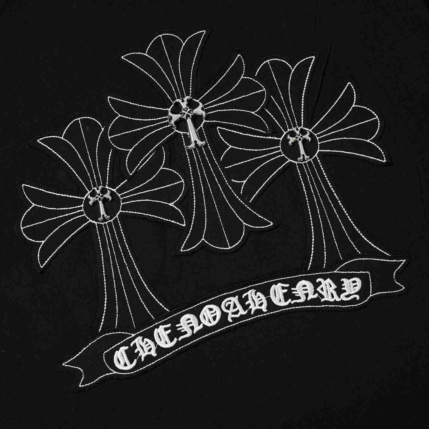 Chrome Hearts Cross T-Shirt 'Black' - DesignerGu