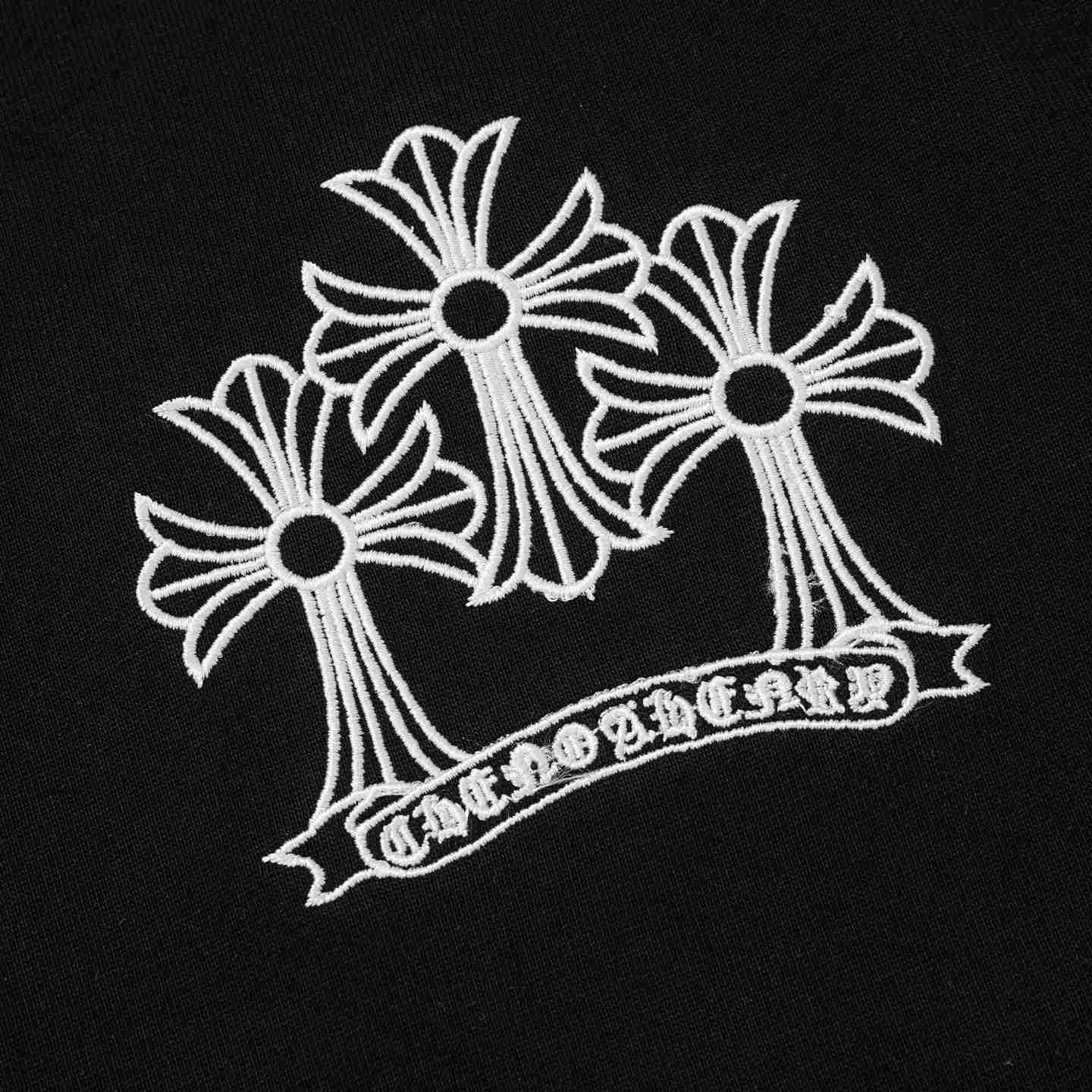Chrome Hearts Cross T-Shirt 'Black' - DesignerGu