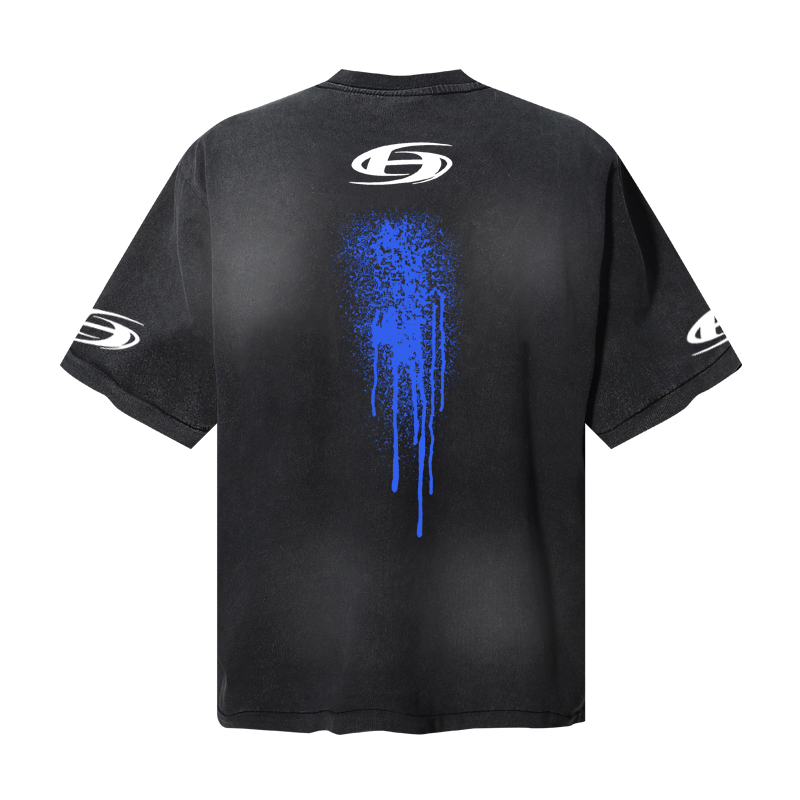 Hellstar Spray Paint Logo T-Shirt - DesignerGu