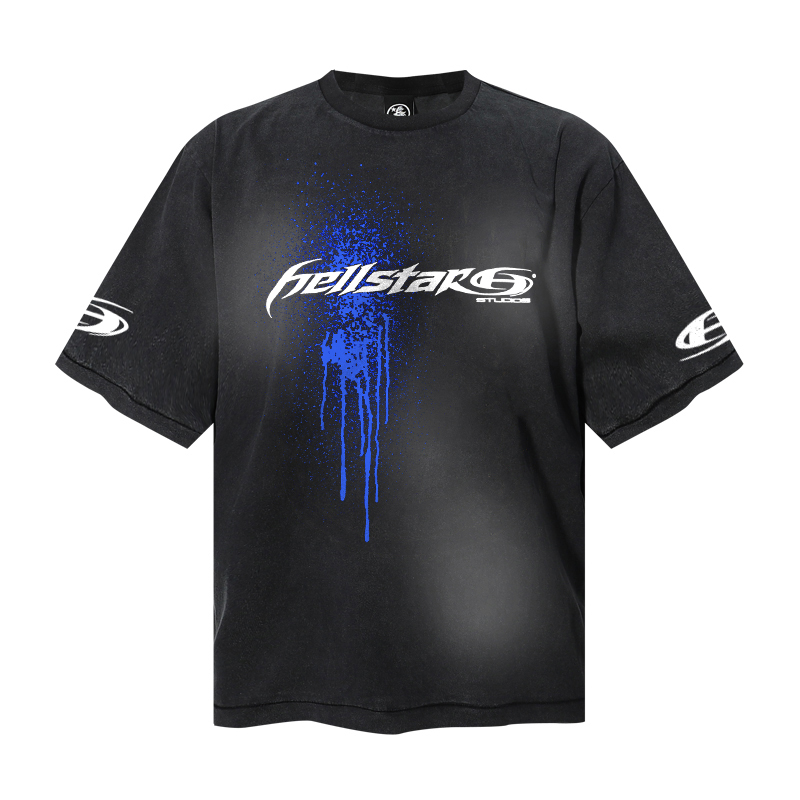 Hellstar Spray Paint Logo T-Shirt - DesignerGu