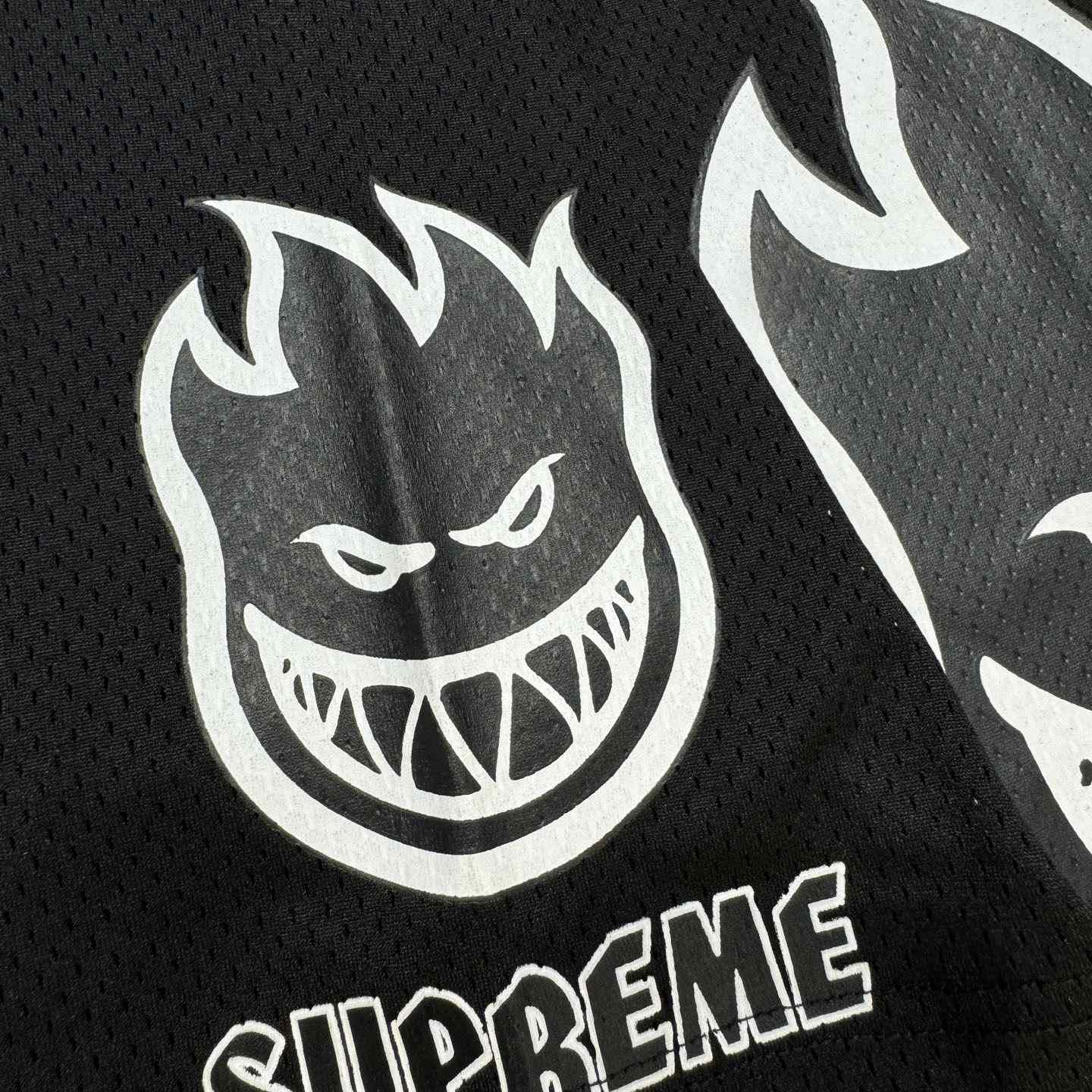 Supreme x Spitfire Jersey 'Black' - DesignerGu