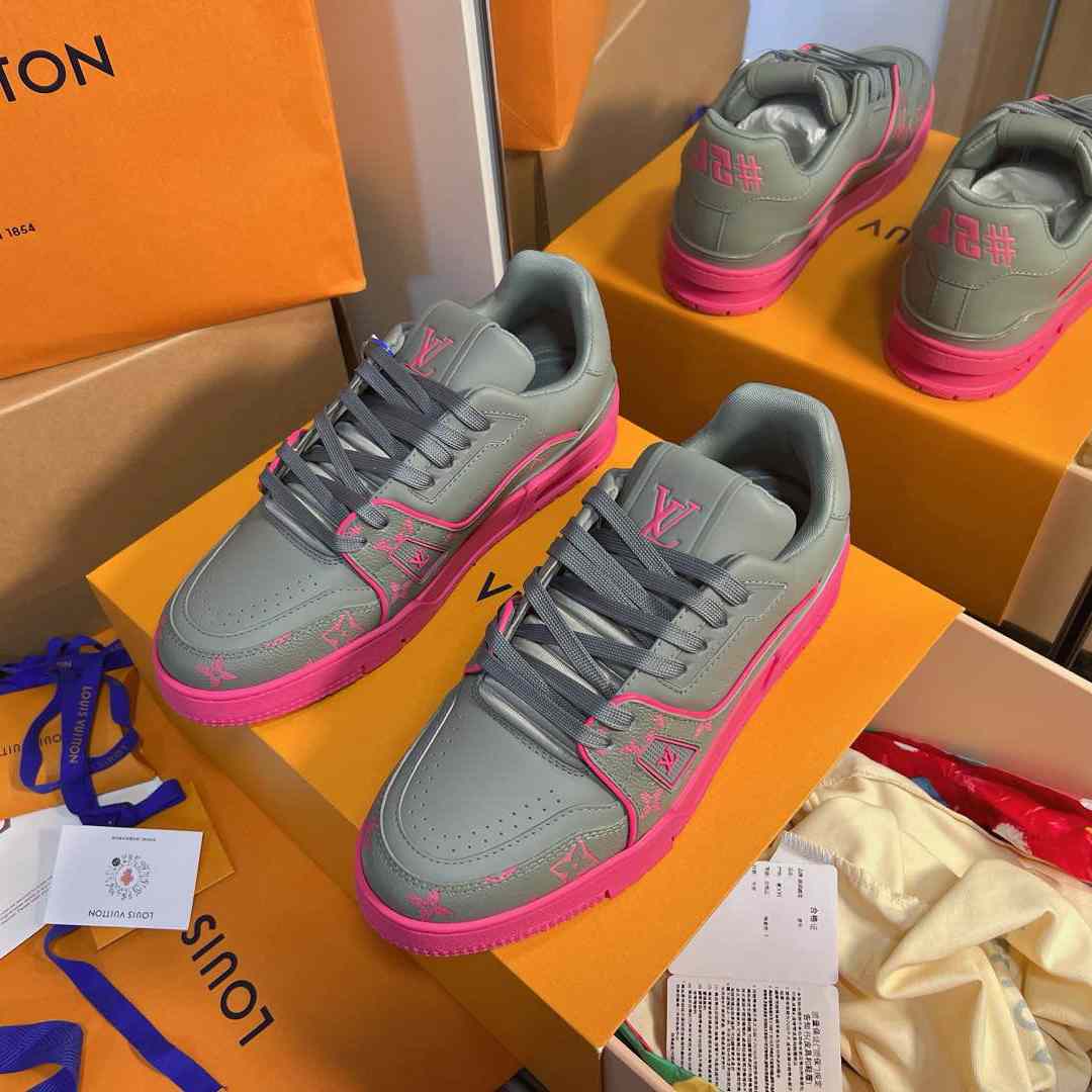 Louis Vuitton LV Trainer Sneaker 1AHTPD（upon uk size） - DesignerGu