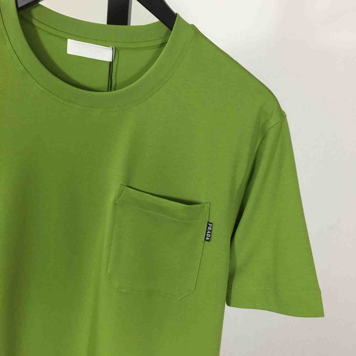 Prada Cotton Pocket T-Shirt - DesignerGu