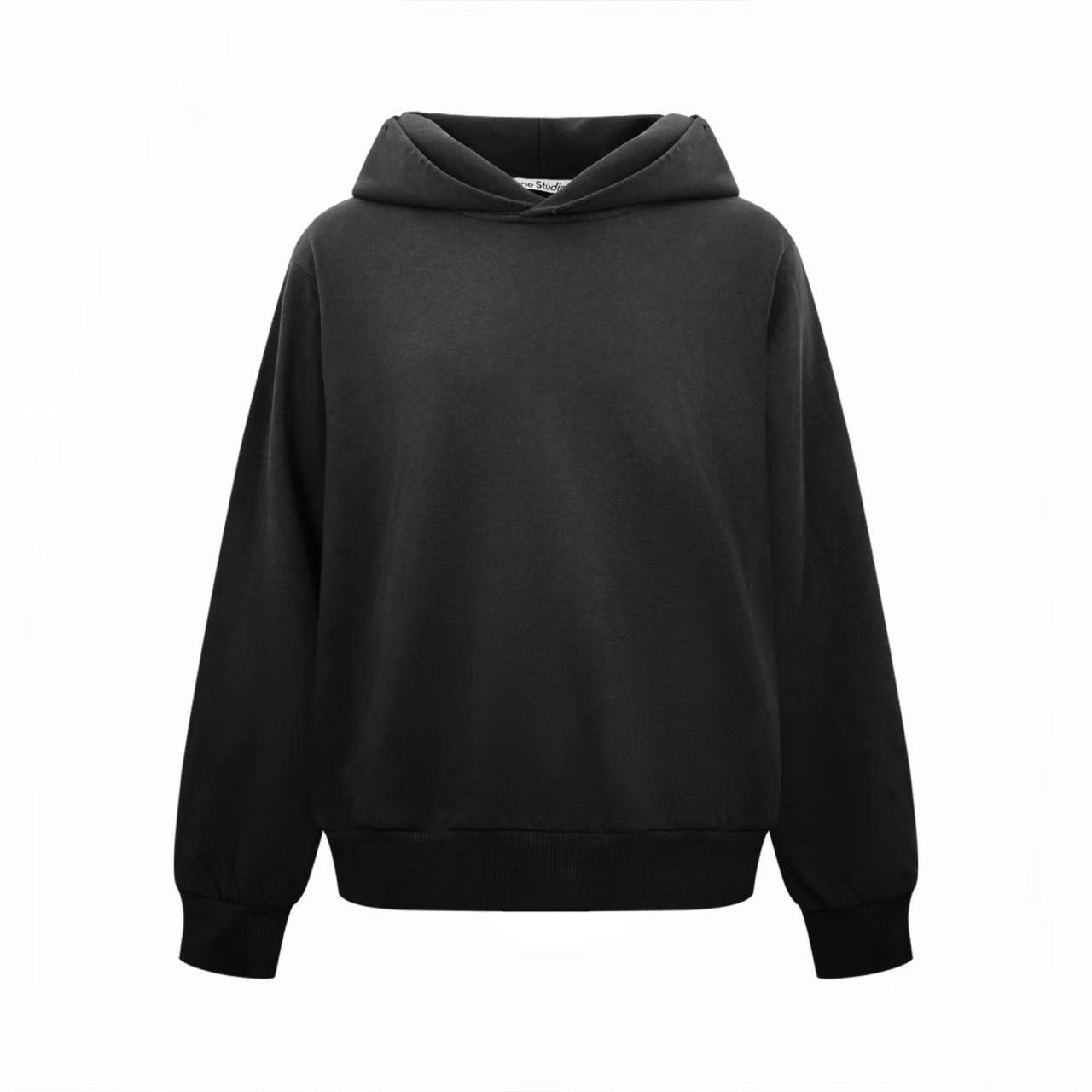 Acne Studios Fleece Logo Hoodie - DesignerGu